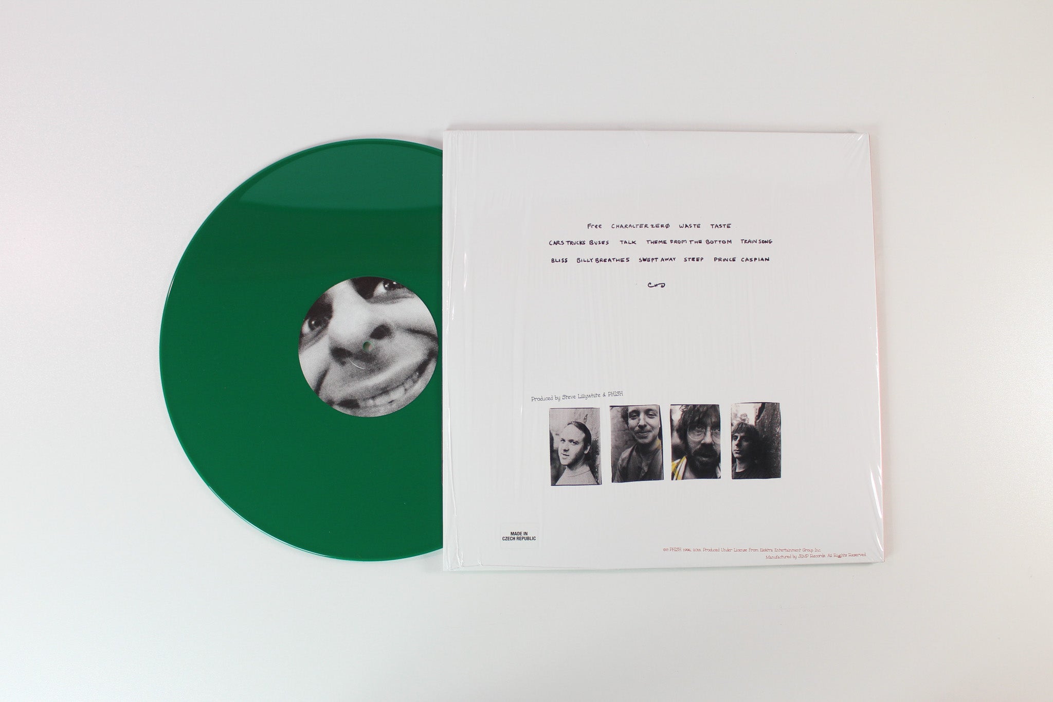 Phish - Billy Breathes on Jemp Green Vinyl Reissue