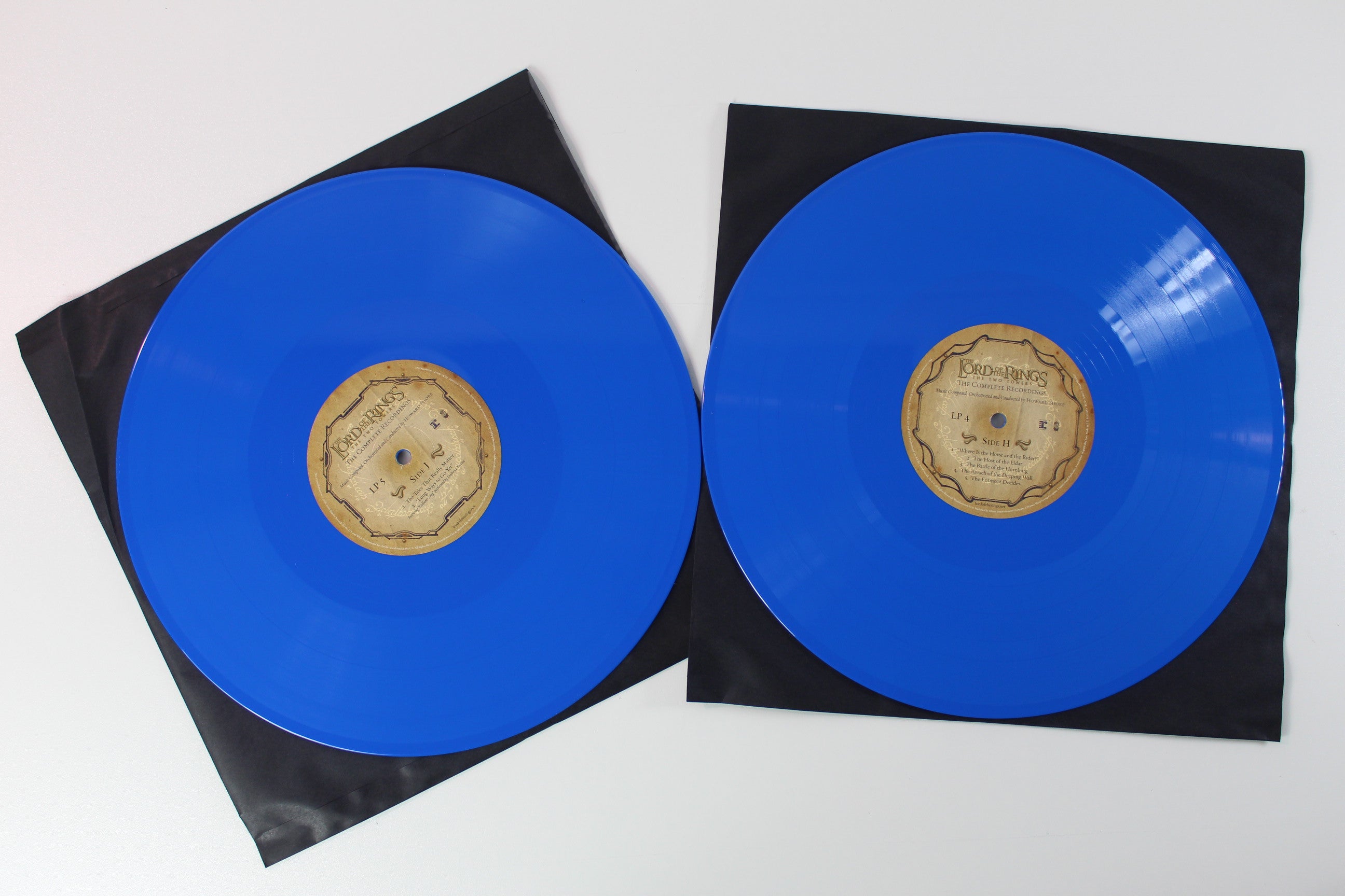 Howard Shore - The Lord Of The Rings: The Two Towers - The Complete Recordings on Reprise Watertower Ltd Numbered Blue Vinyl Box Set