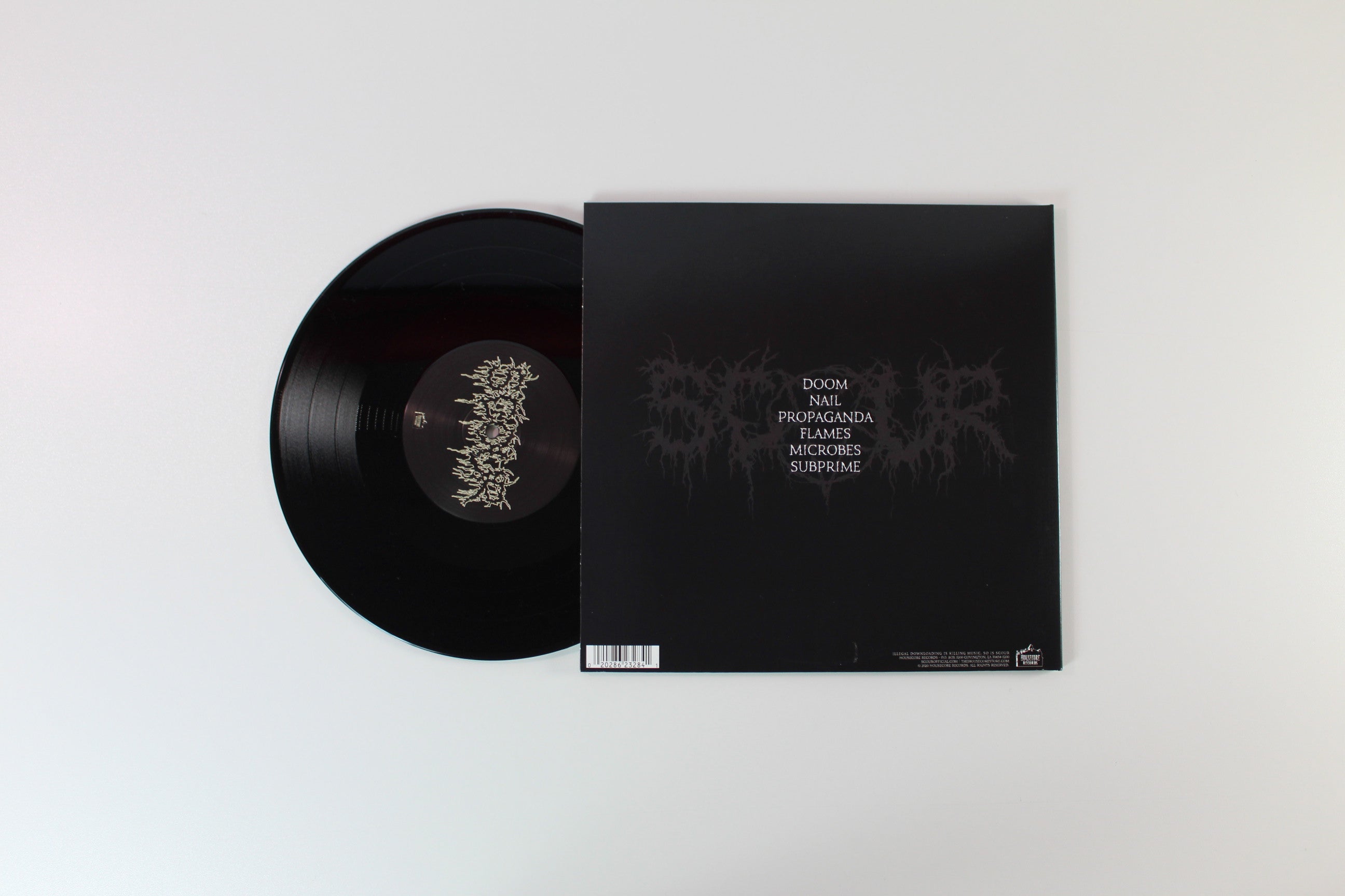 Scour - Black on Housecore Records - 10" EP