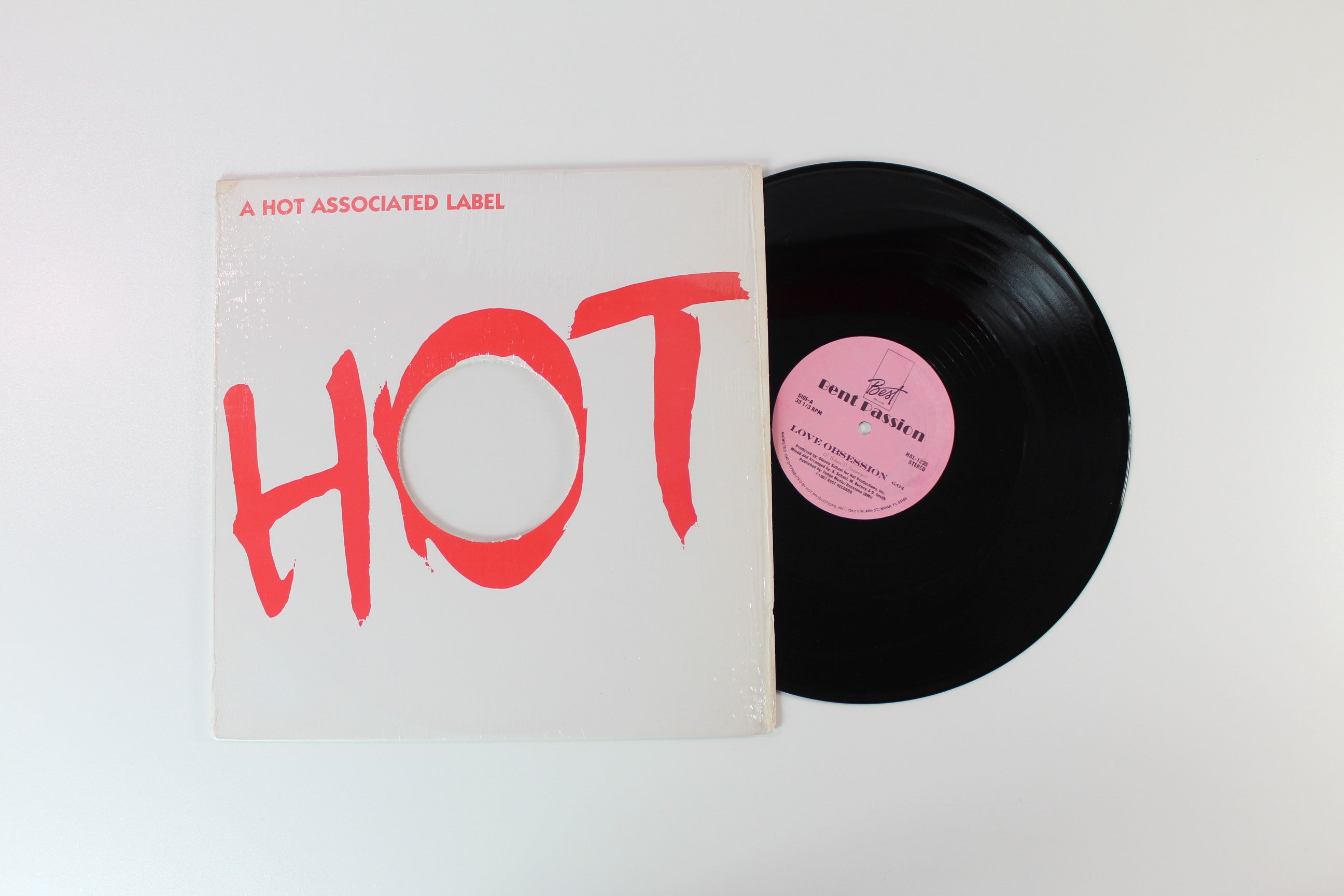 Bent Passion - Love Obsession on Best Records - 12" Single