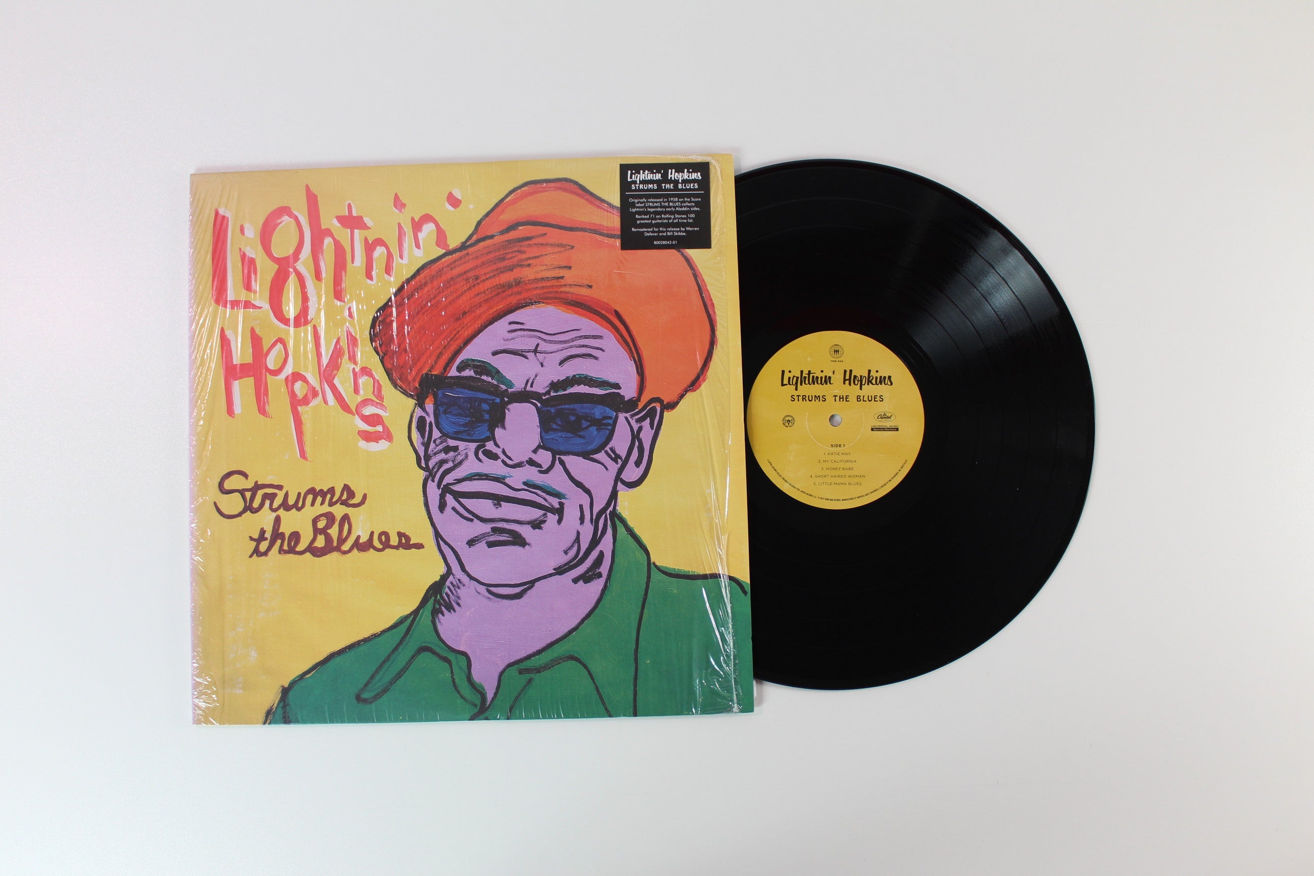 Lightnin' Hopkins - Strums The Blues on Third Man Records