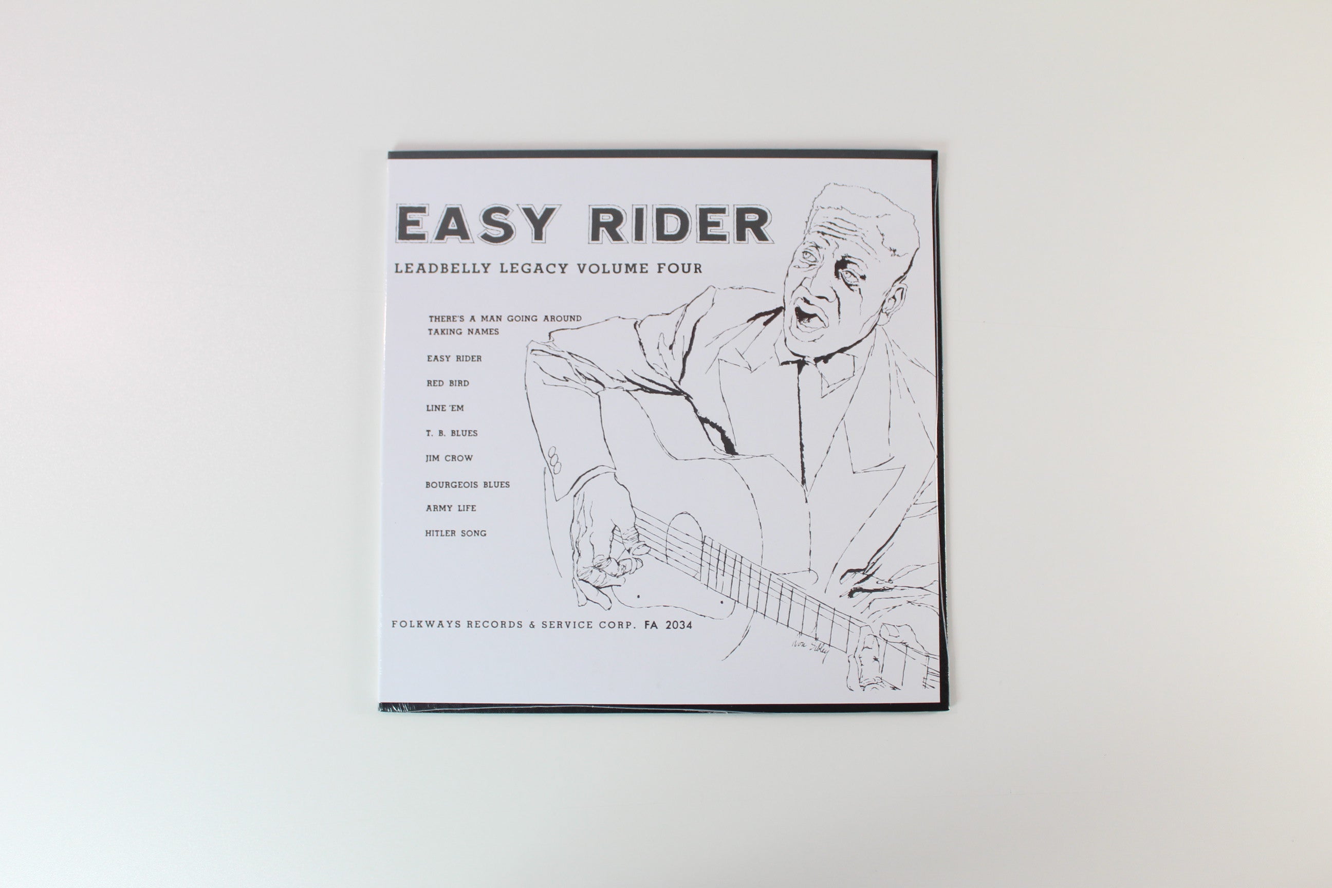 Leadbelly - Easy Rider (Leadbelly Legacy Volume Four) on Smithsonian Folkways - Sealed