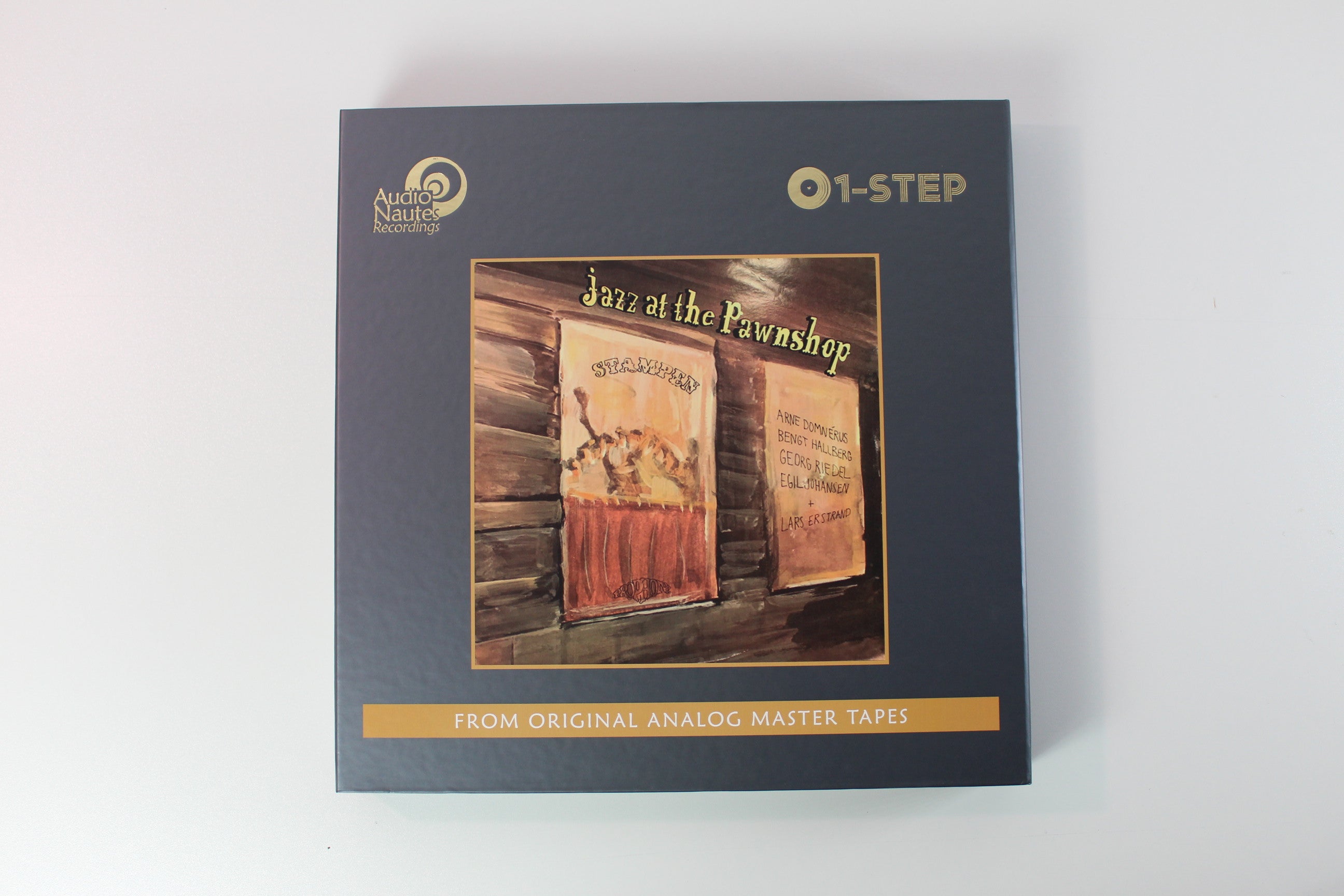 Arne Domnérus, Bengt Hallberg, Georg Riedel, Egil Johansen, Lars Erstrand - Jazz At The Pawnshop on AudioNautes Ltd Numbered 1 Step Reissue Box Set