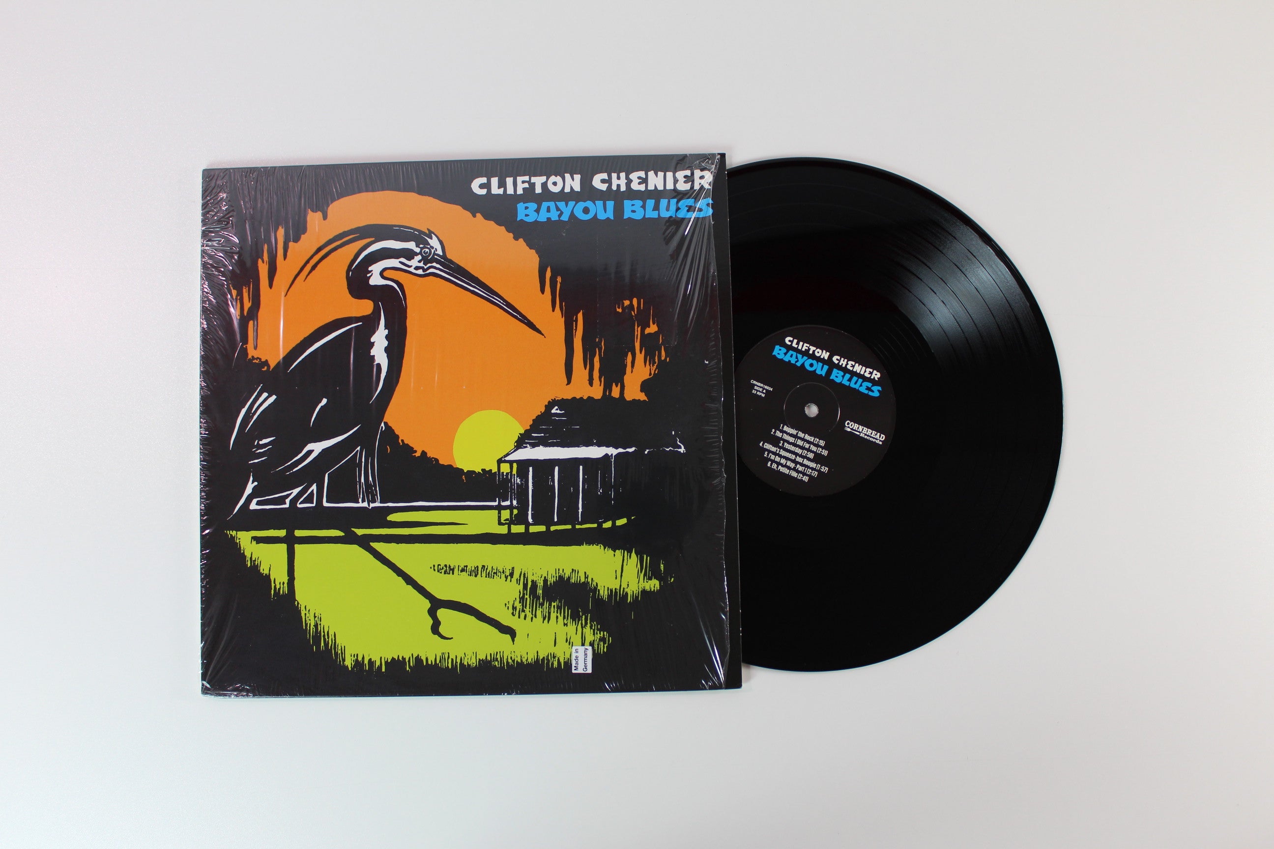 Clifton Chenier - Bayou Blues on Cornbread Records