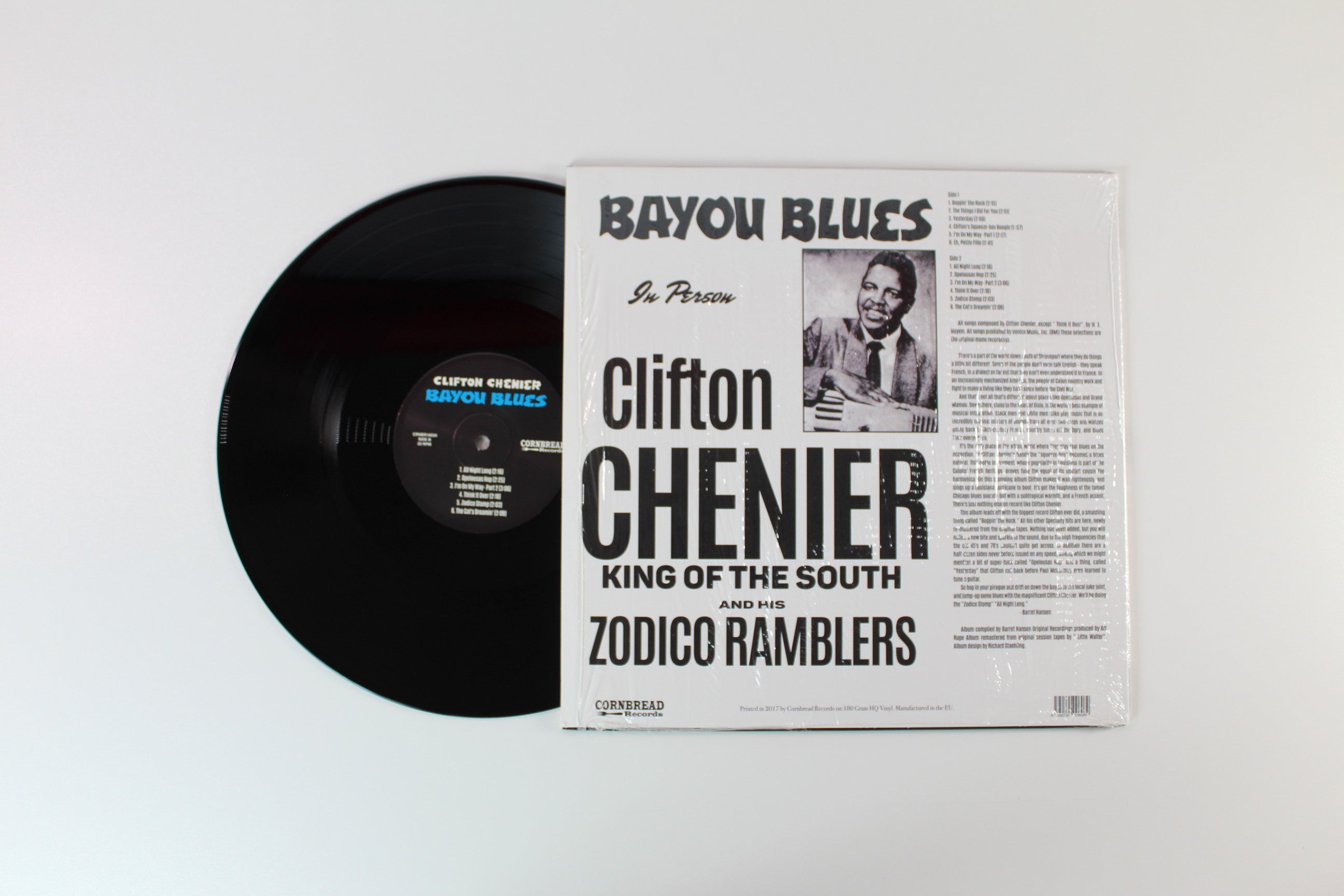 Clifton Chenier - Bayou Blues on Cornbread Records