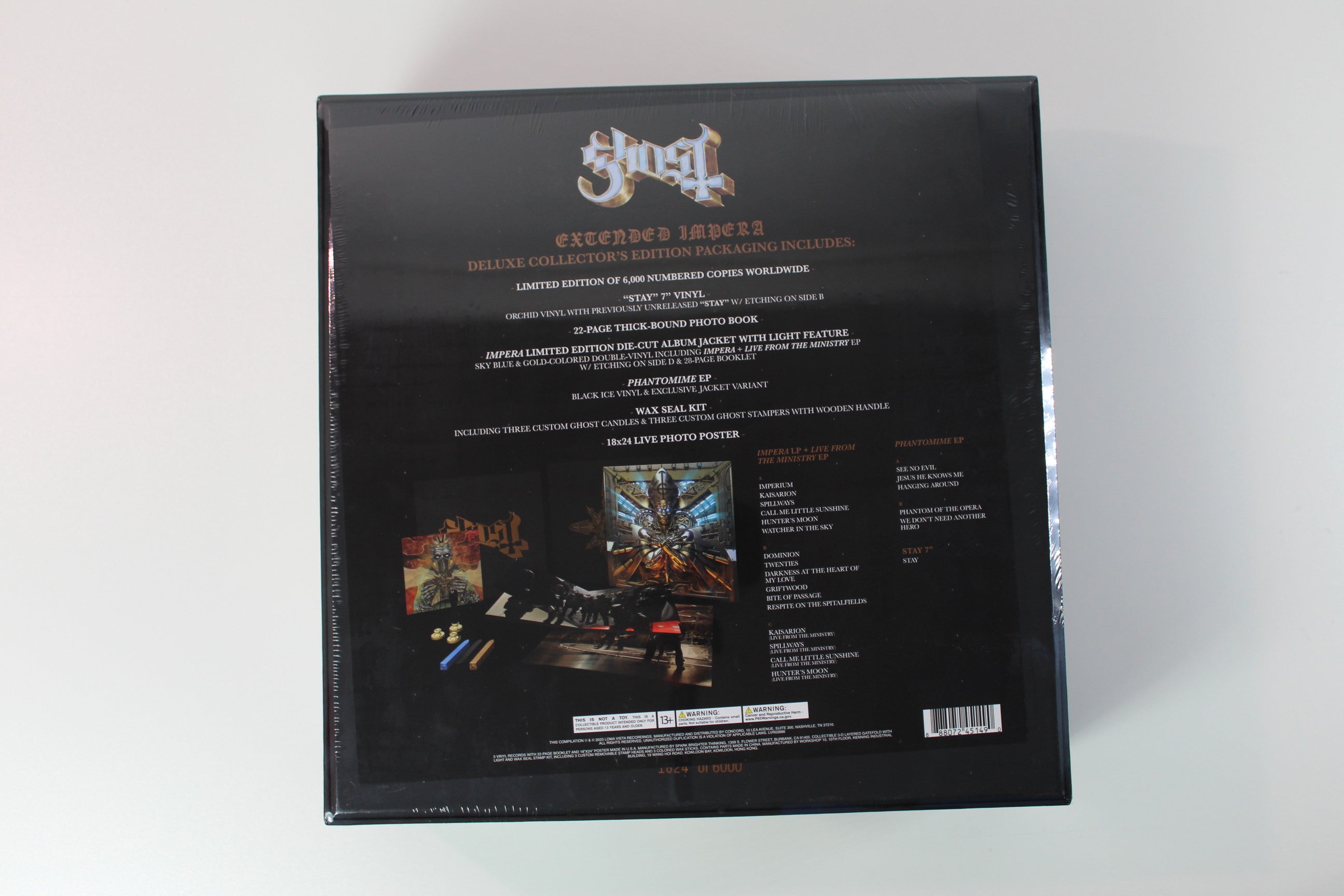 Ghost - Extended Impera on Loma Vista Ltd Numbered Colored Vinyl Box Set Reissue Sealed