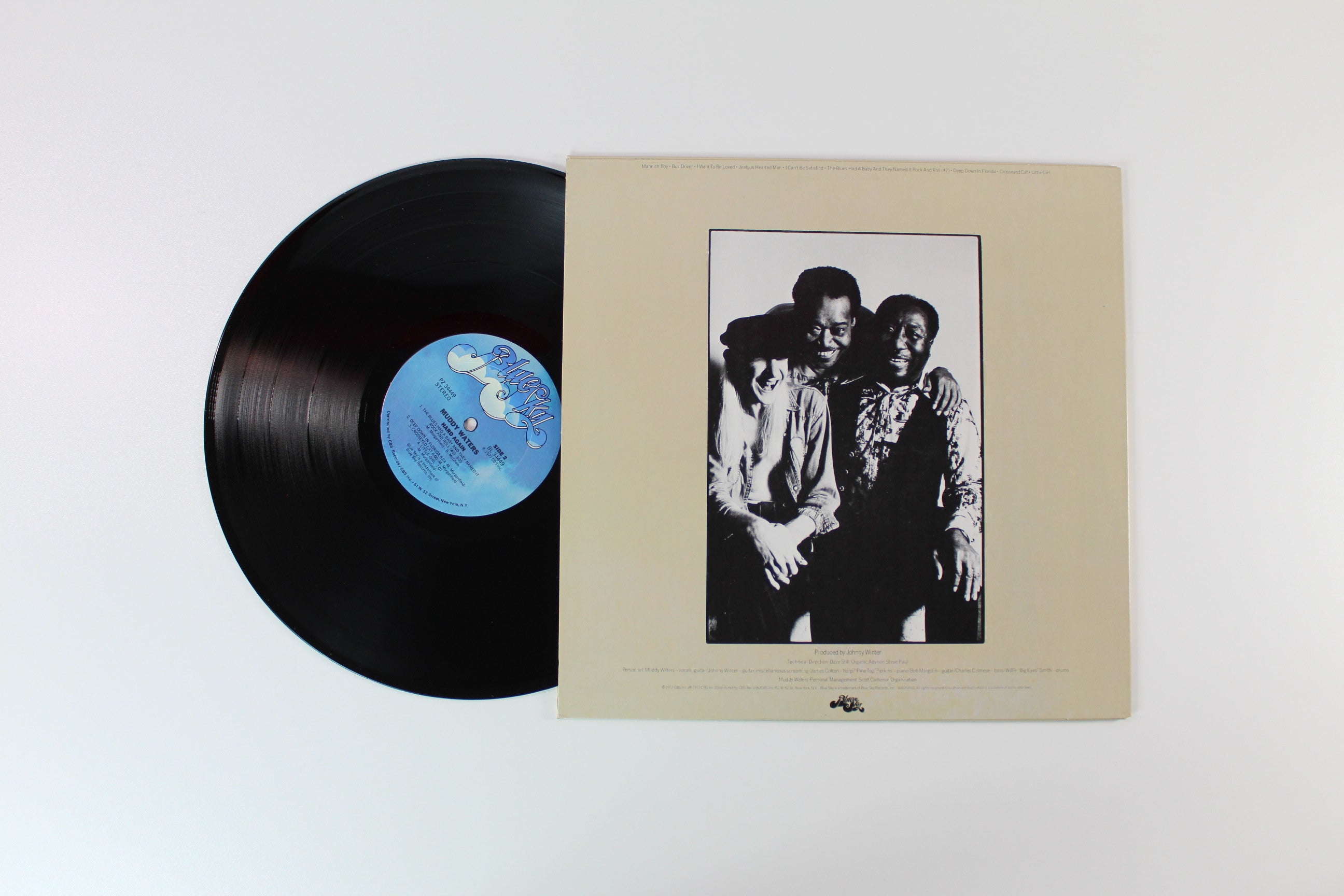 Muddy Waters - Hard Again on Blue Sky