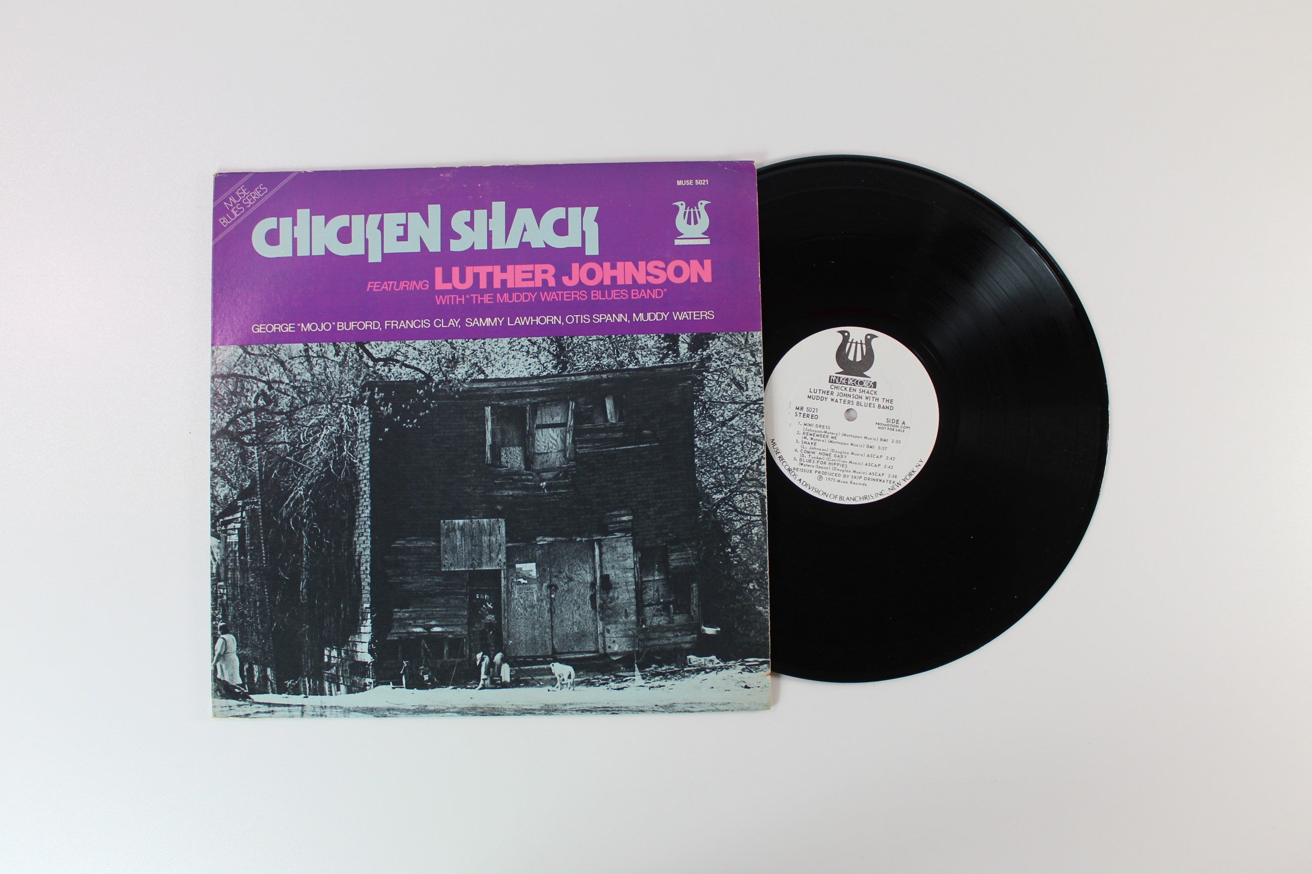 Luther Johnson - Chicken Shack on Muse Records - Promo