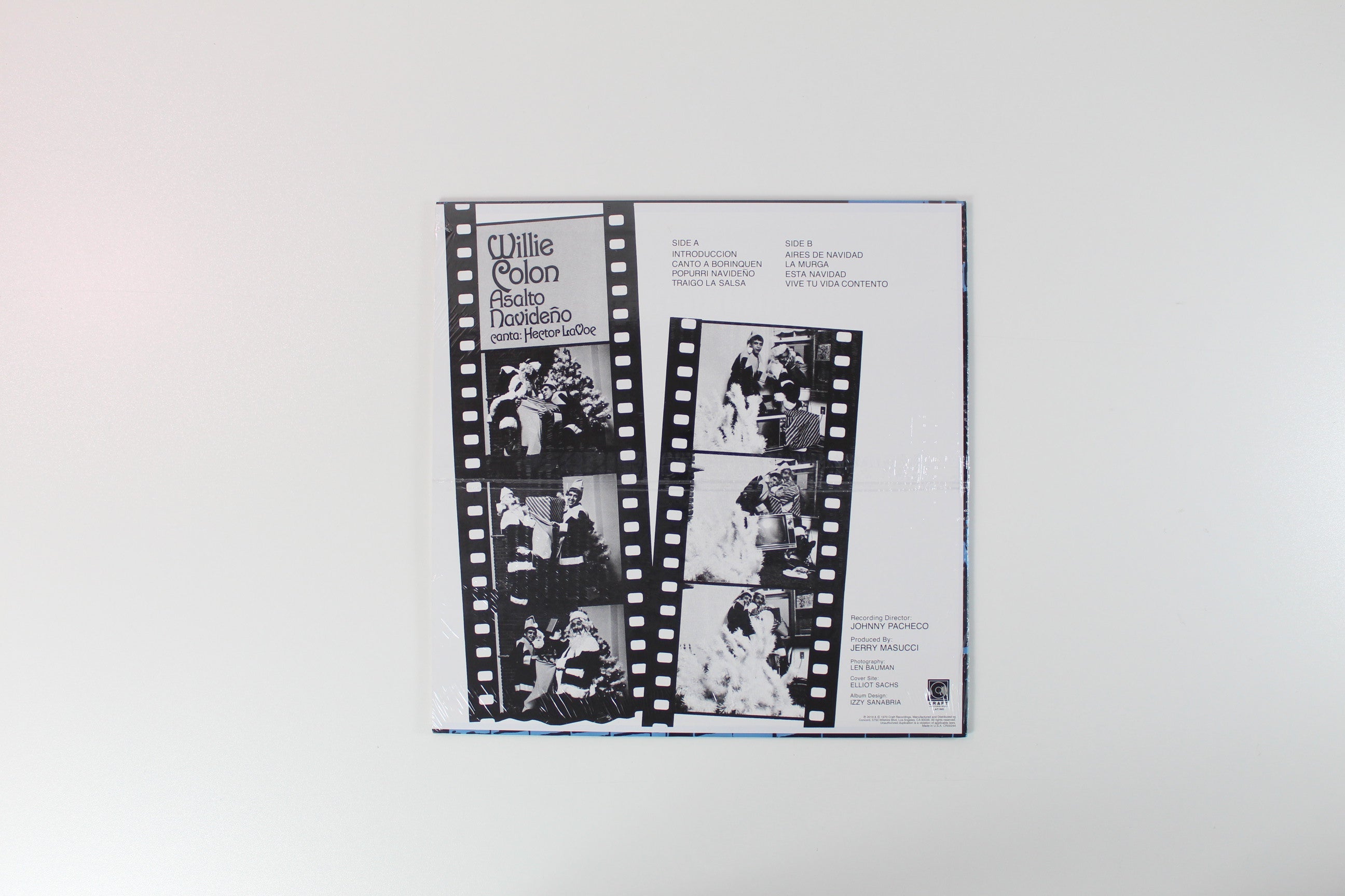 Willie Colón Canta Hector Lavoe - Asalto Navideño on Craft Recordings RSD BF 2019 Ltd Translucent Red Vinyl Reissue Sealed