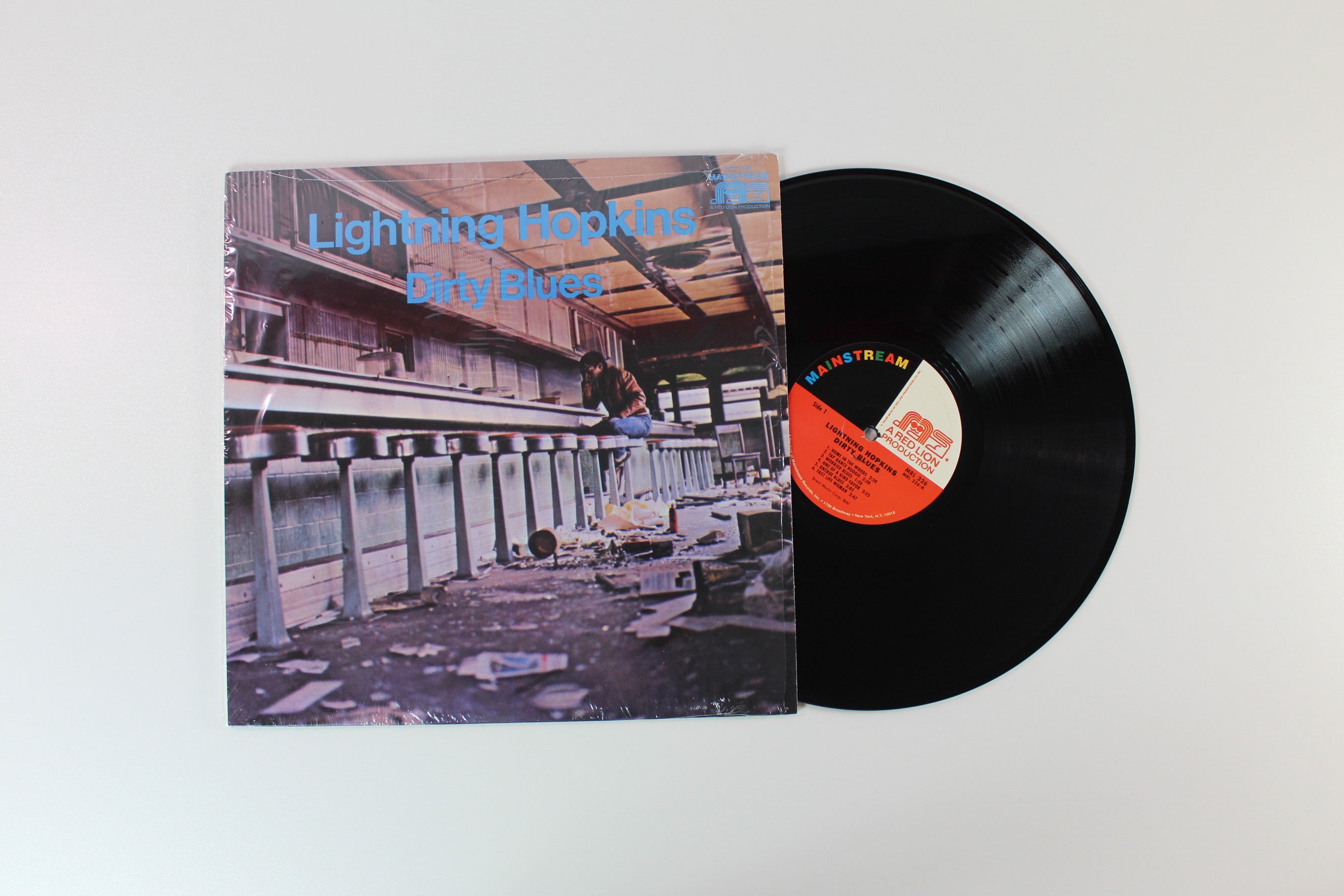 Lightnin' Hopkins - Dirty Blues on Mainstream Records Reissue
