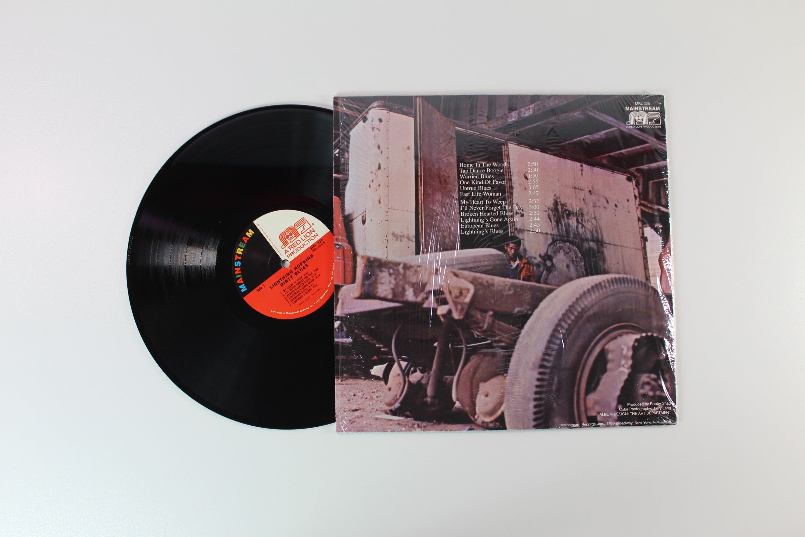 Lightnin' Hopkins - Dirty Blues on Mainstream Records Reissue