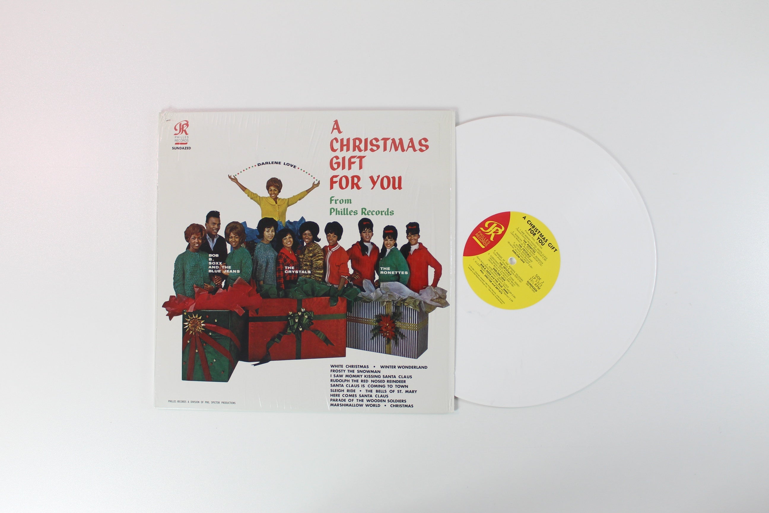 Various - A Christmas Gift For You From Philles Records on Sundazed White Vinyl Reissue