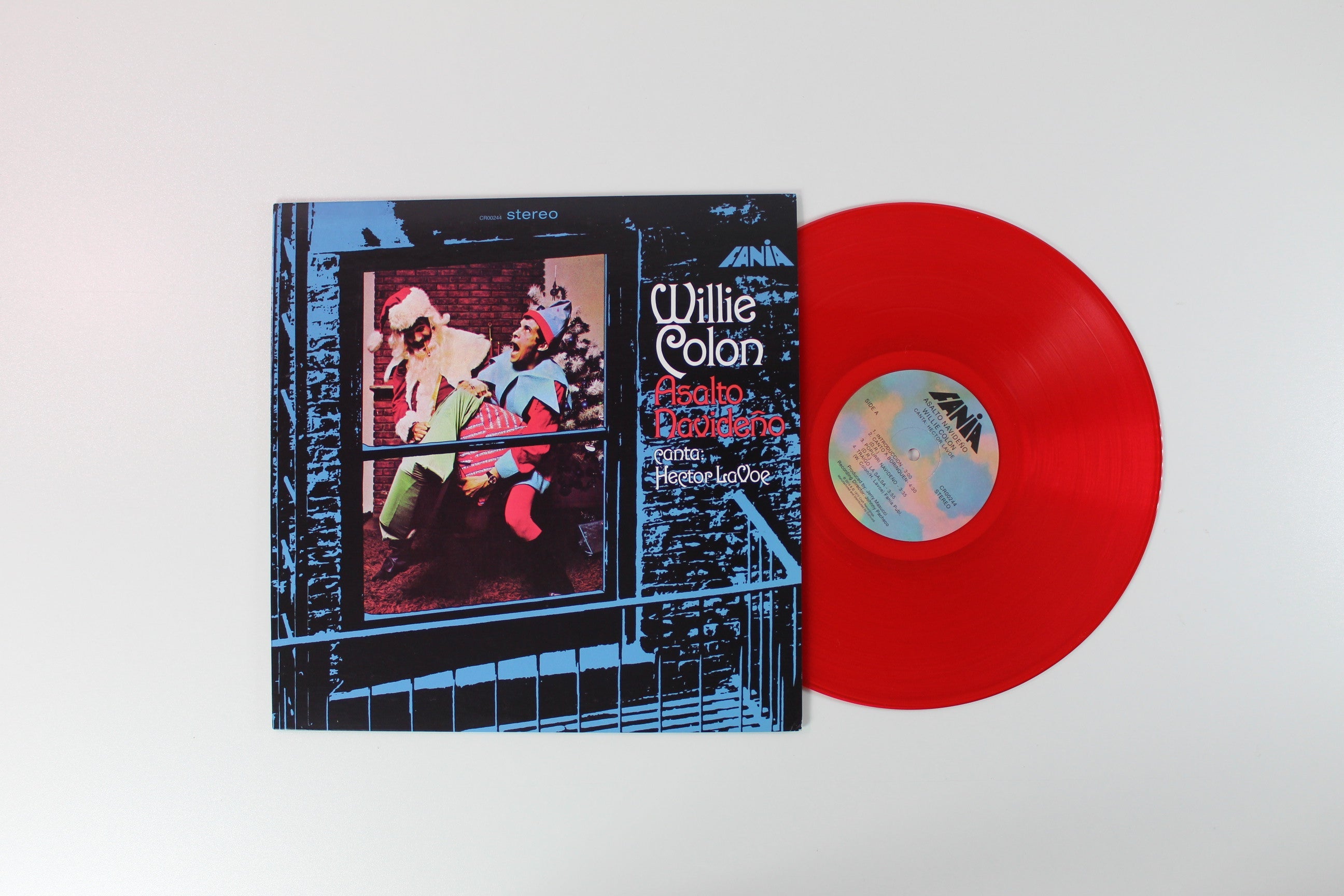 Willie Colón Canta Hector Lavoe - Asalto Navideño on Craft Recordings RSD BF 2019 Ltd Translucent Red Vinyl Reissue