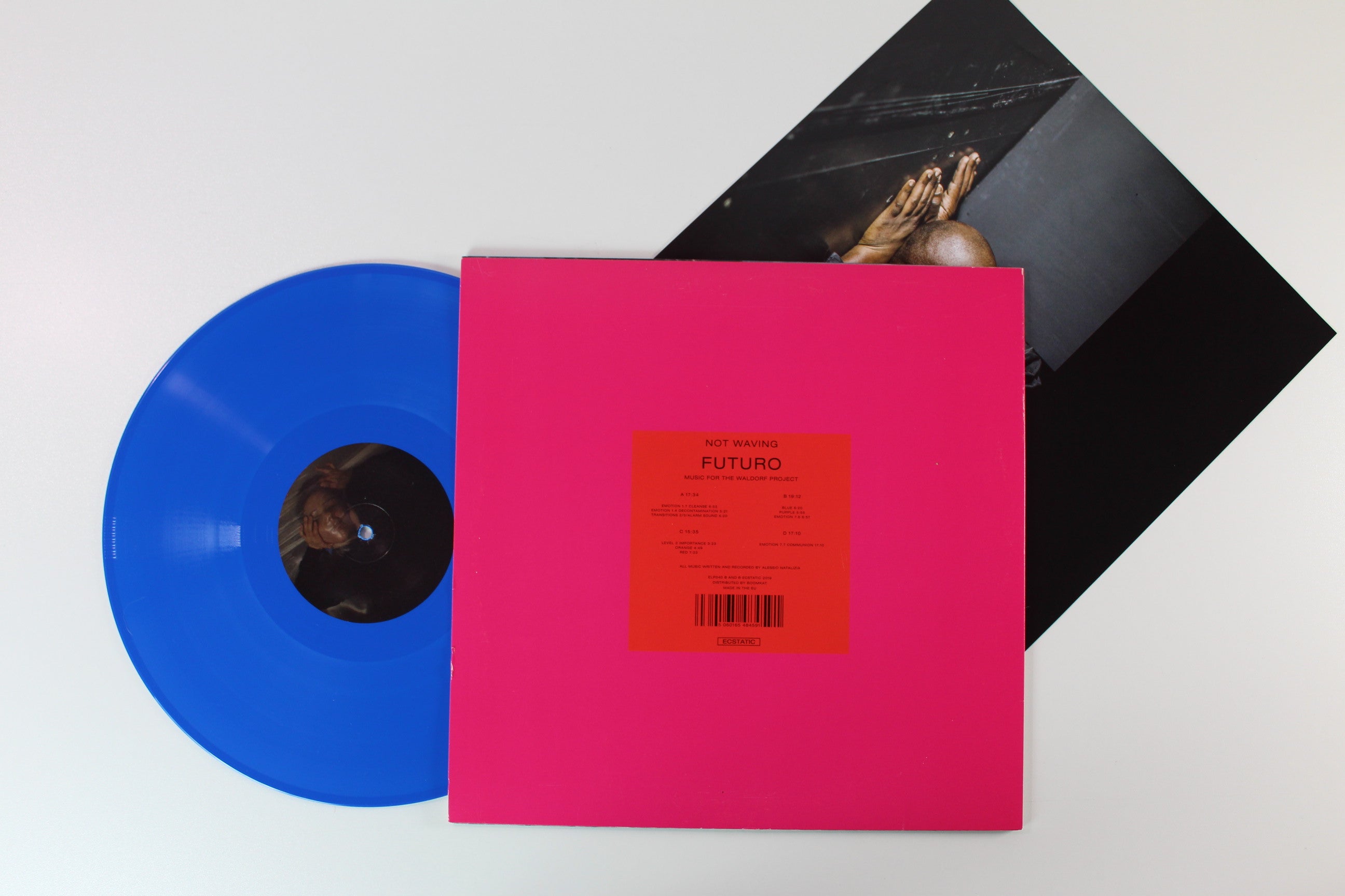 Not Waving - Futuro (Music For The Waldorf Project) on Ecstatic - Blue Vinyl