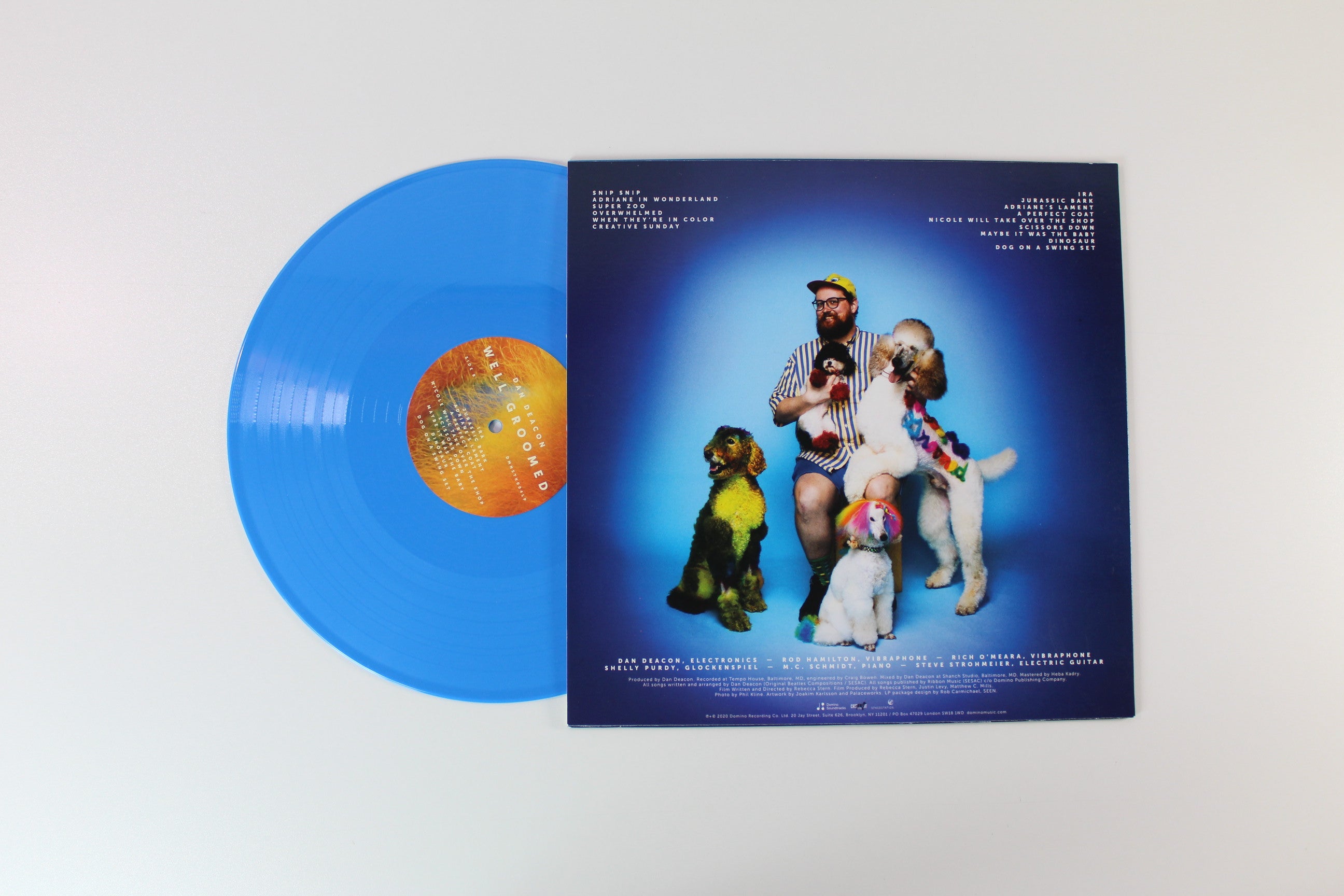 Dan Deacon - Well Groomed Original Score on Domino Soundtracks - Blue Vinyl