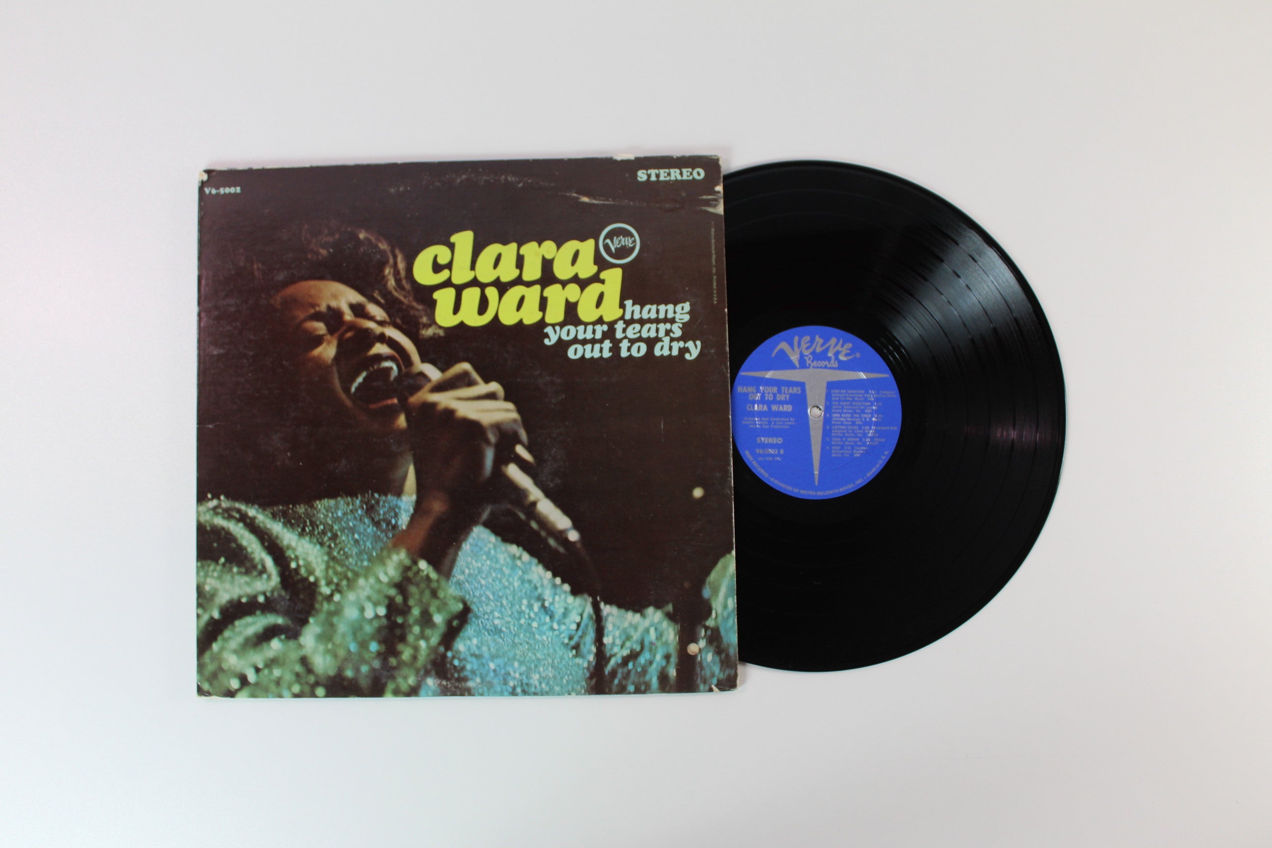 Clara Ward - Hang Your Tears Out To Dry on Verve Records