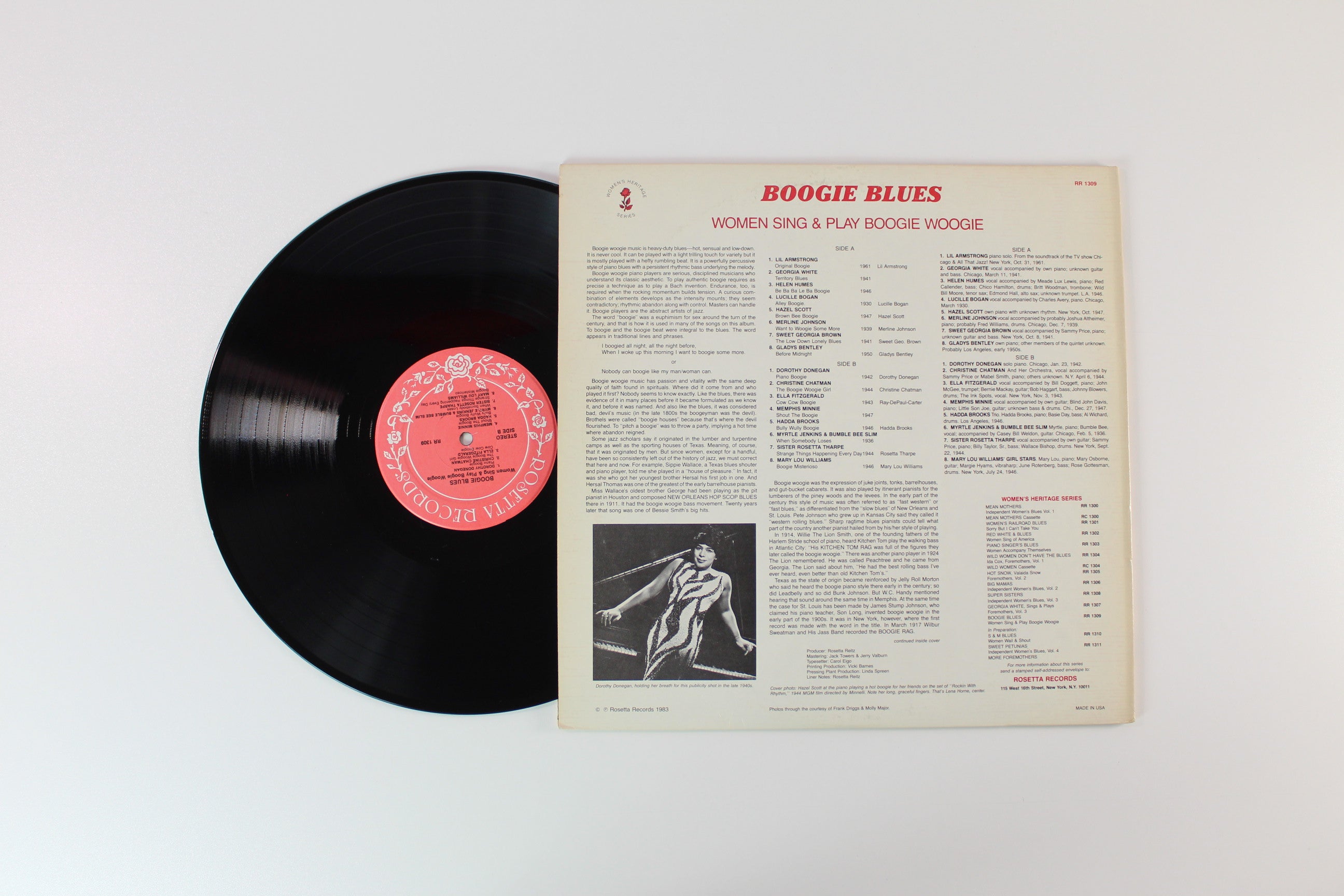 Various - Boogie Blues (Women Sing & Play Boogie Woogie) on Rosetta Records