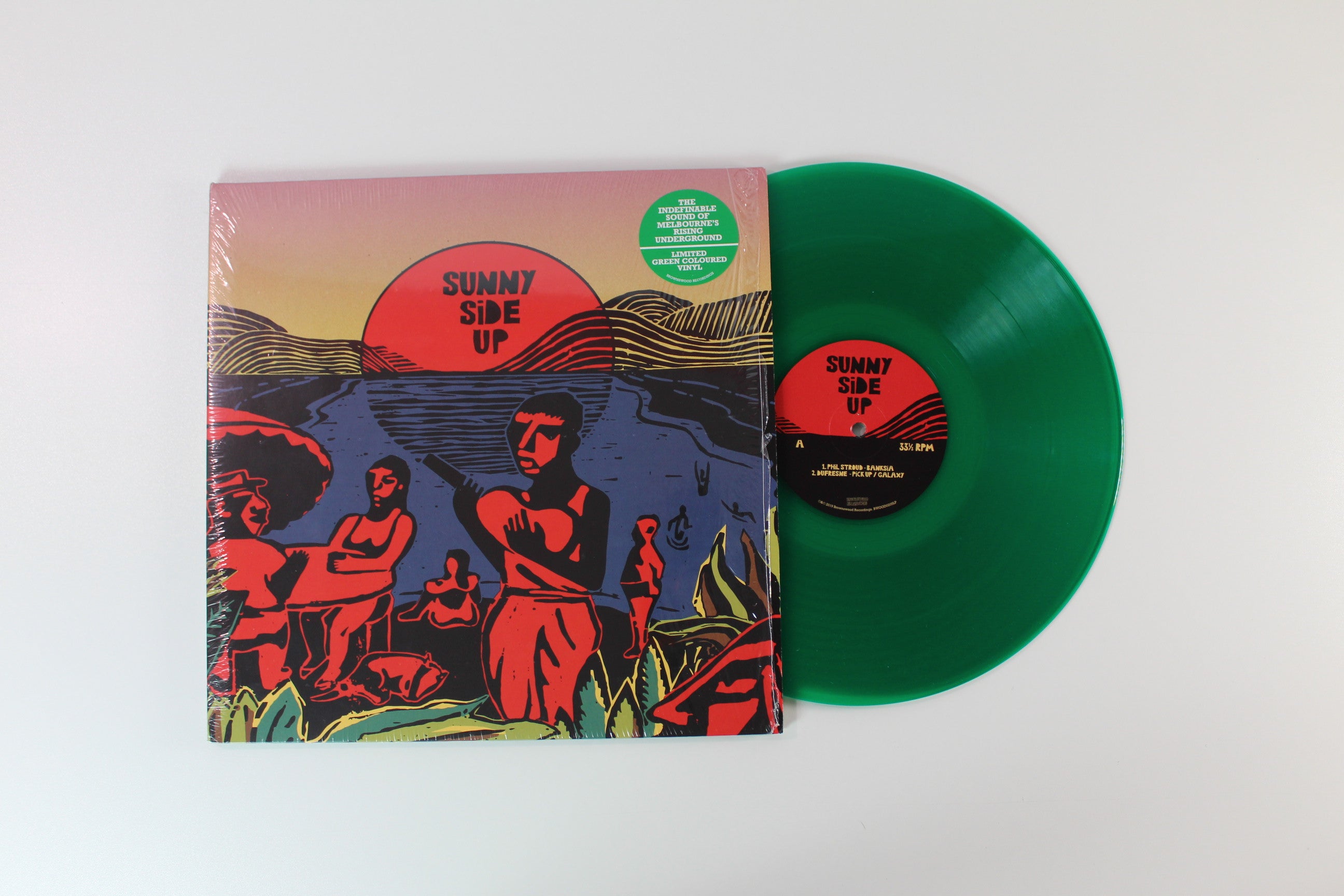 Various - Sunny Side Up on Brownswood Recordings - Green Vinyl
