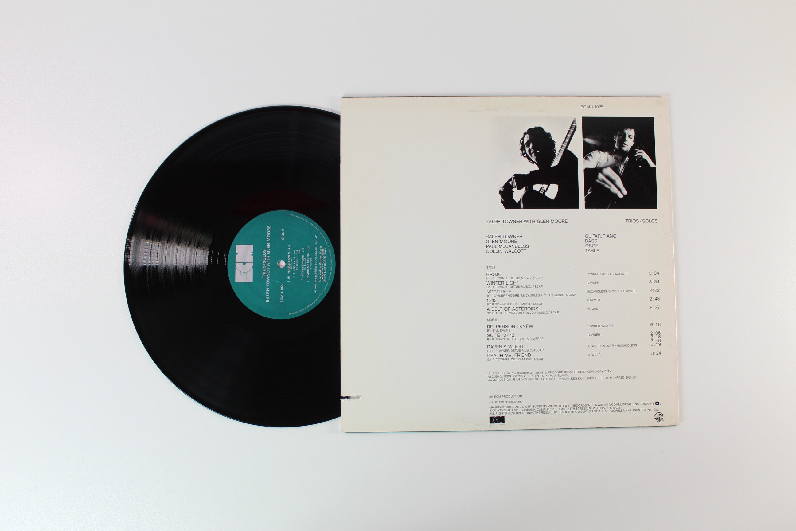 Ralph Towner - Trios/Solos on ECM Records