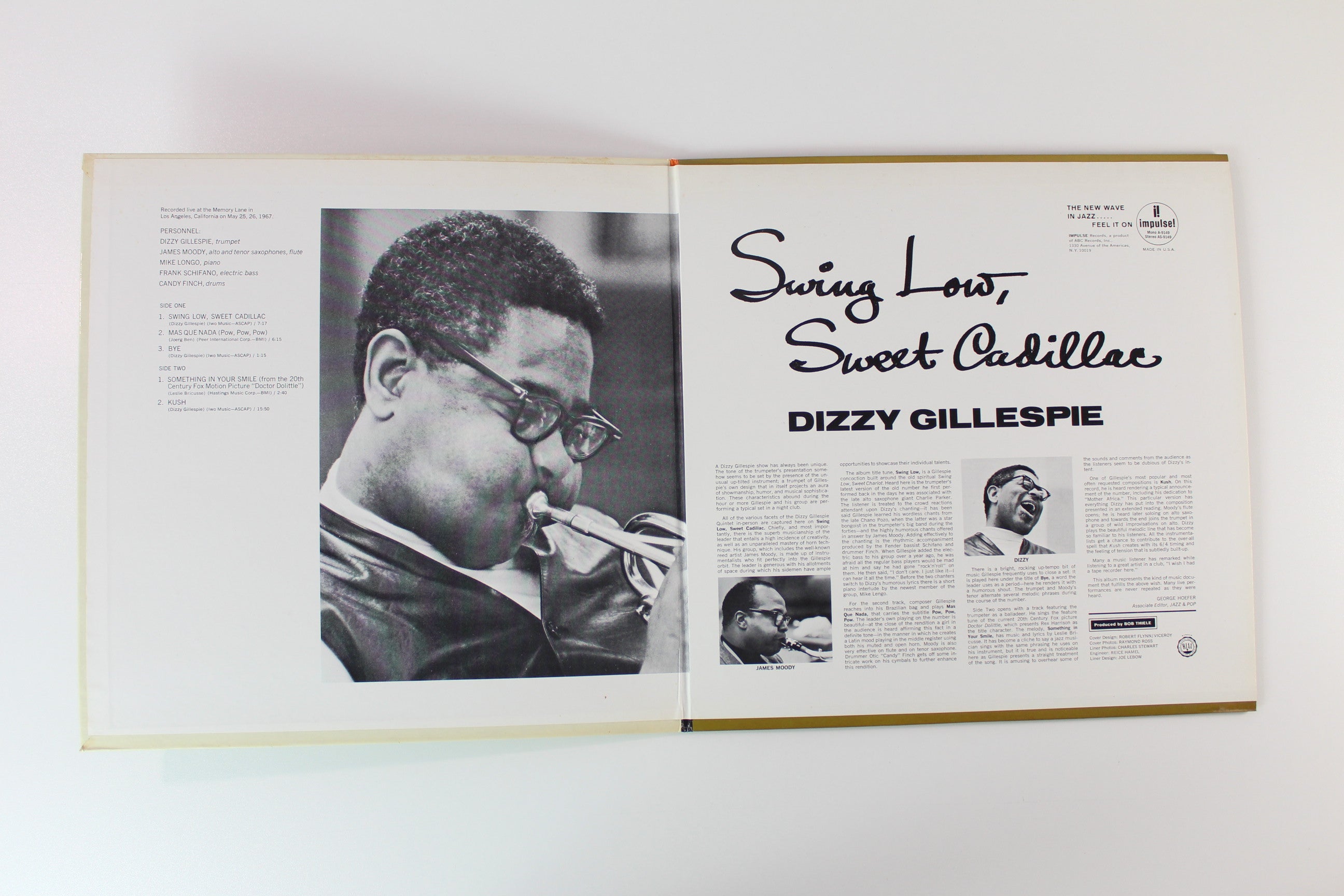 Dizzy Gillespie - Swing Low, Sweet Cadillac on Impulse! - Mono