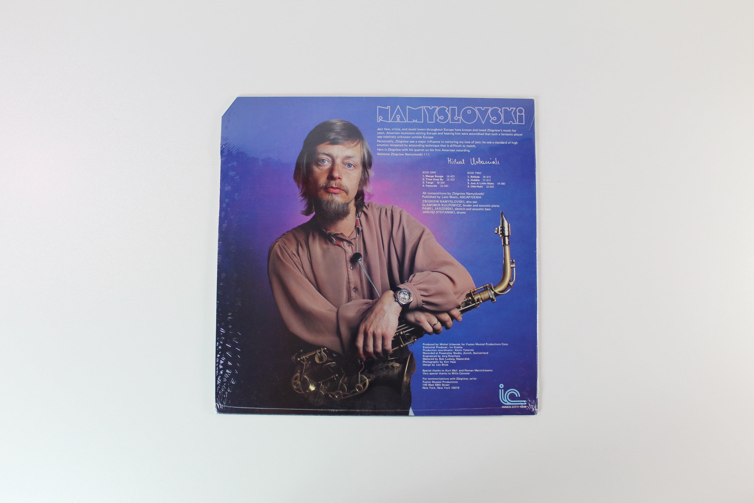 Zbigniew Namysłowski - Namyslovski on Inner City Records - Sealed