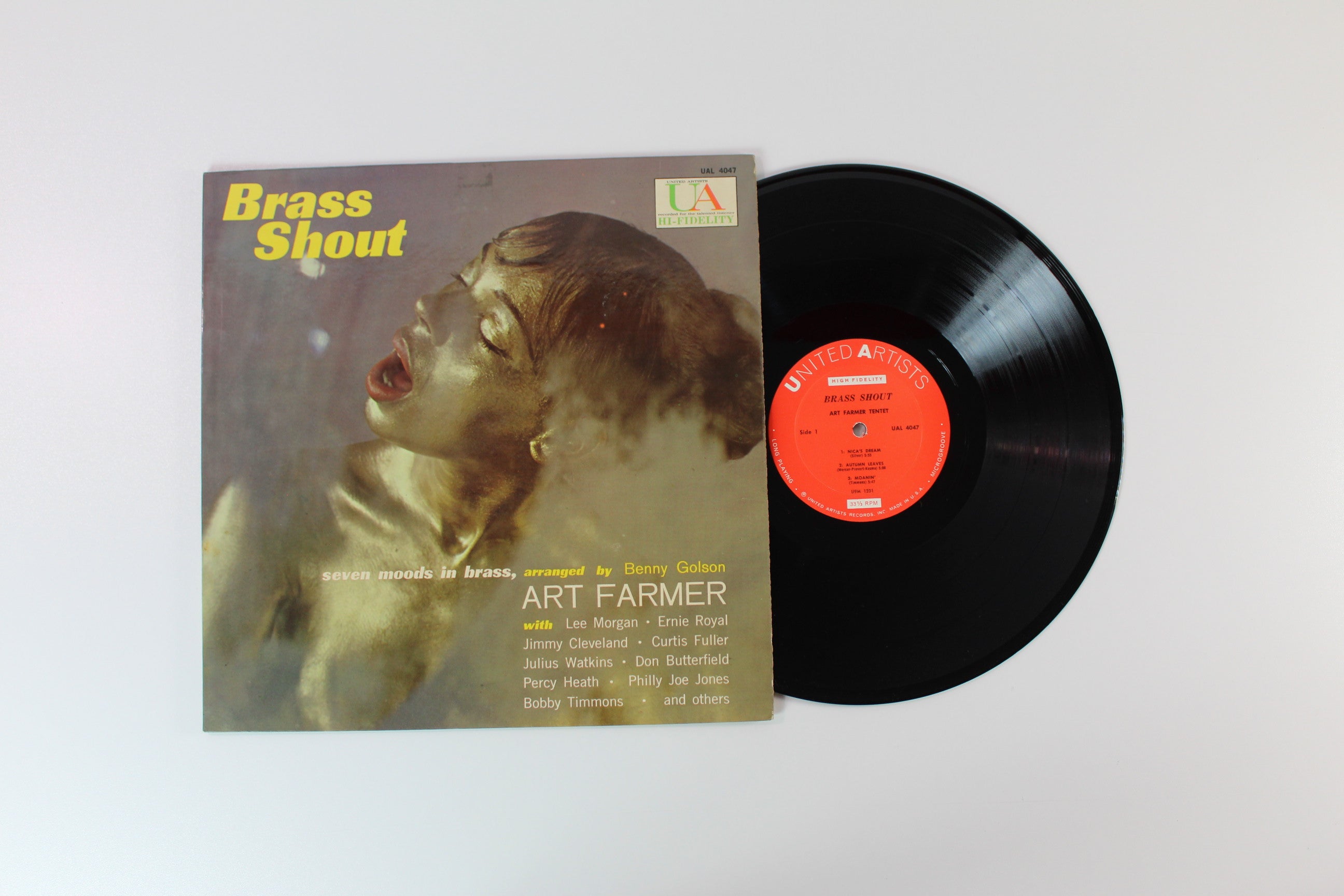 Art Farmer - Brass Shout on United Artists Records - Mono