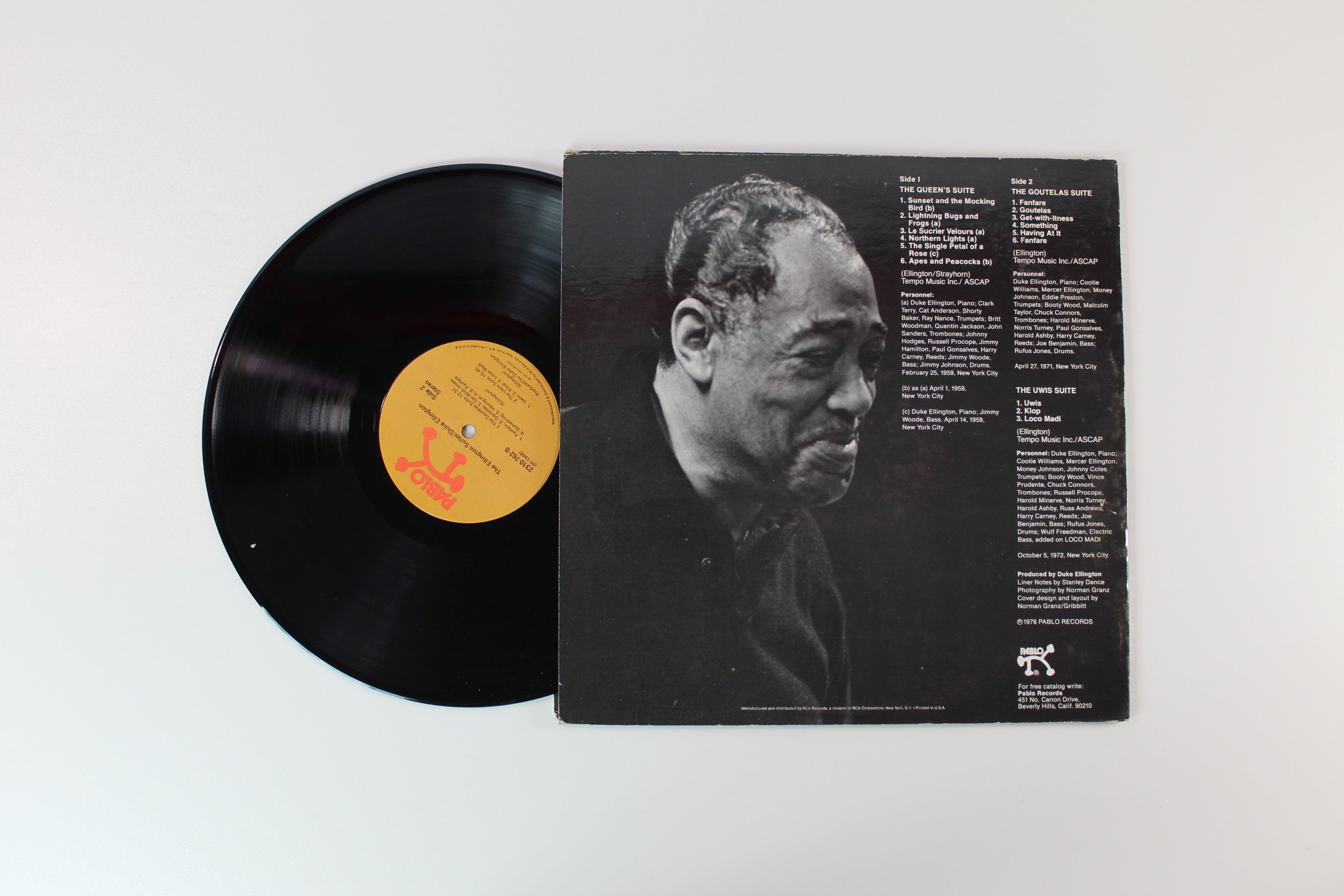 Duke Ellington - The Ellington Suites on Pablo Records