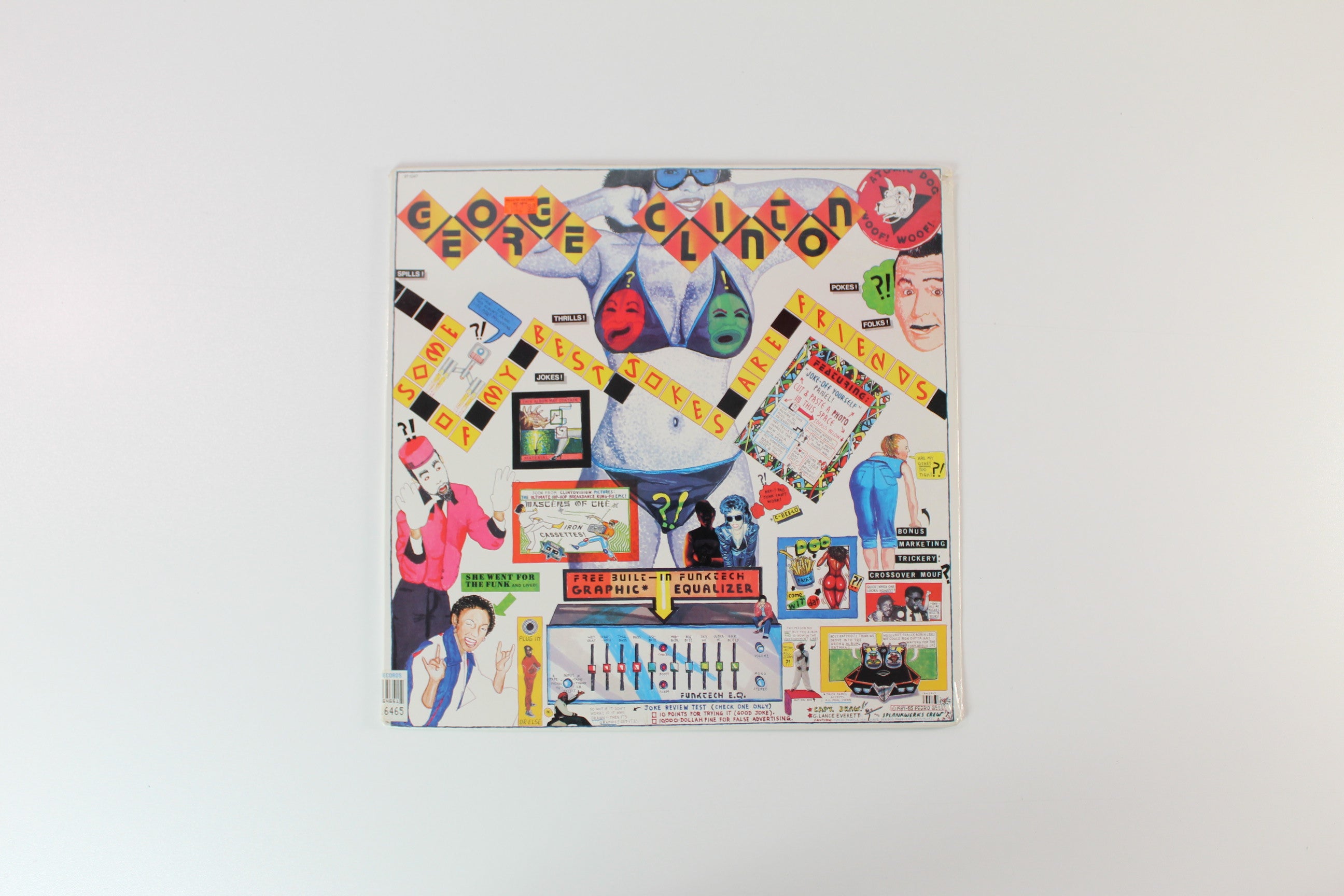 George Clinton - Some Of My Best Jokes Are Friends on Capitol Records - Sealed