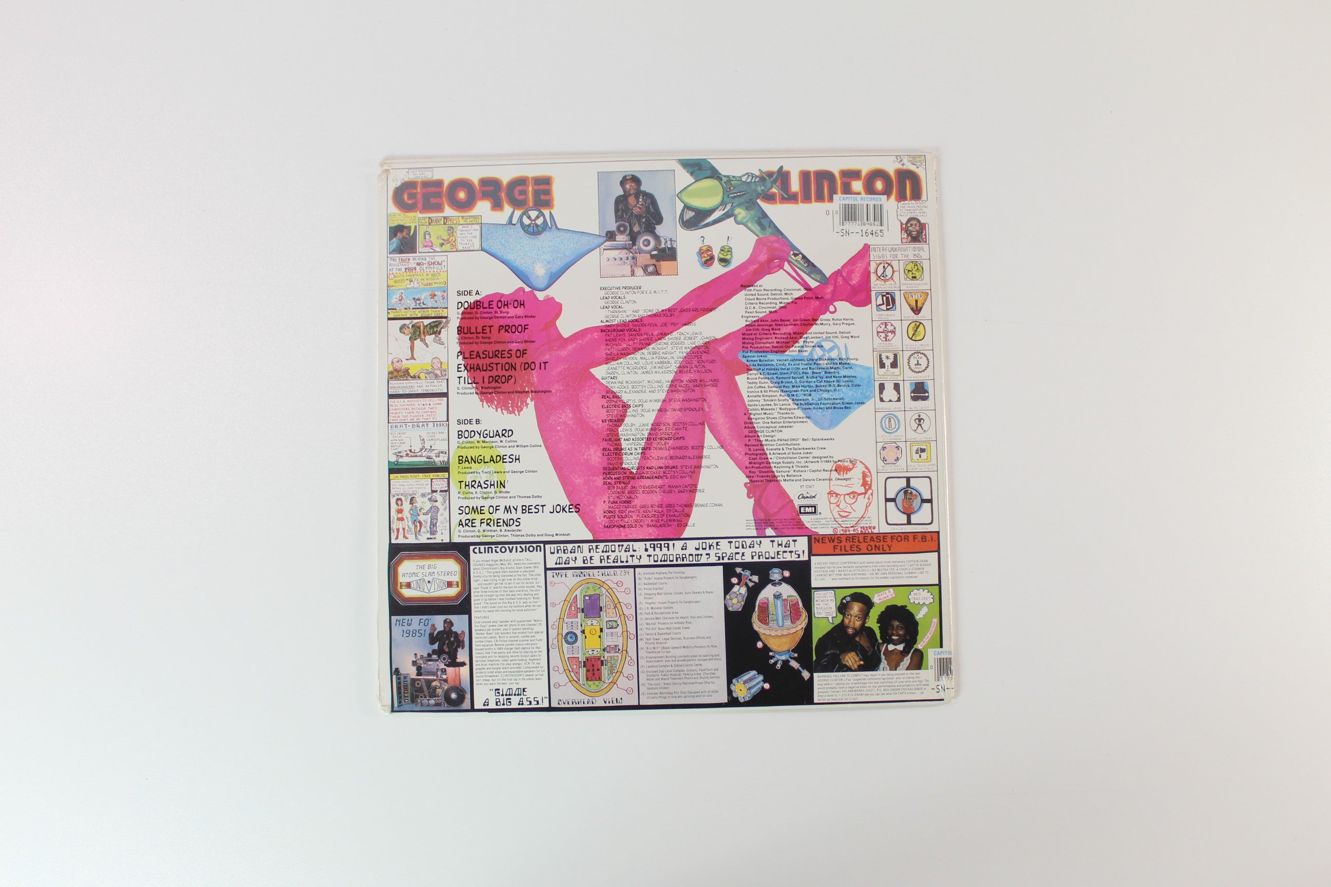 George Clinton - Some Of My Best Jokes Are Friends on Capitol Records - Sealed