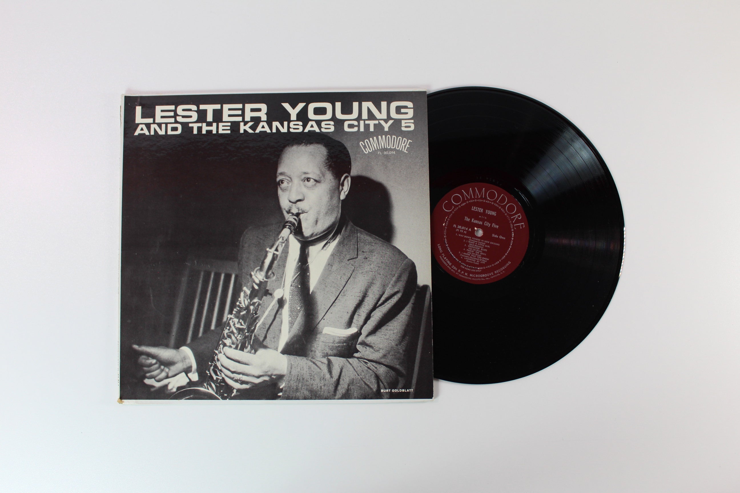 Lester Young - Lester Young With The Kansas City Five on Commodore