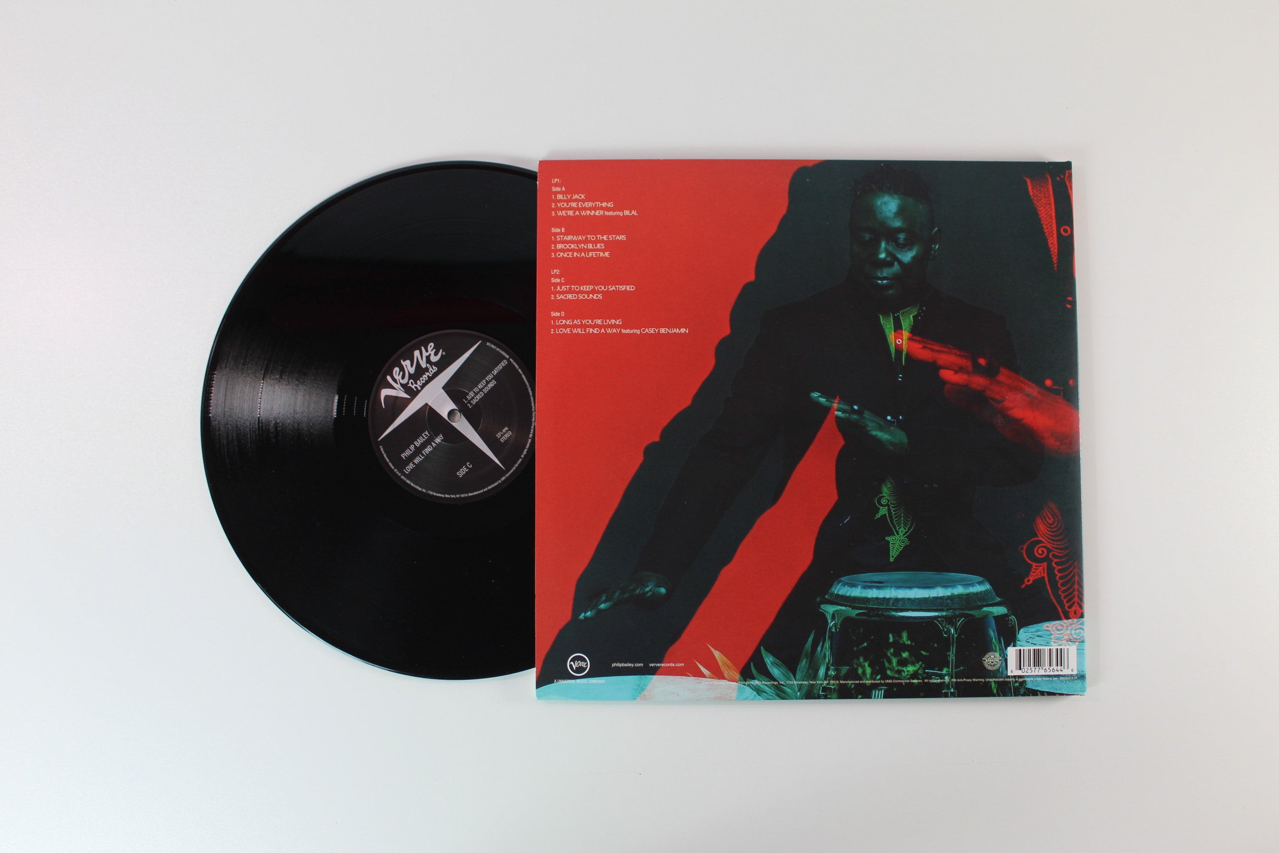 Philip Bailey - Love Will Find A Way on Verve Records