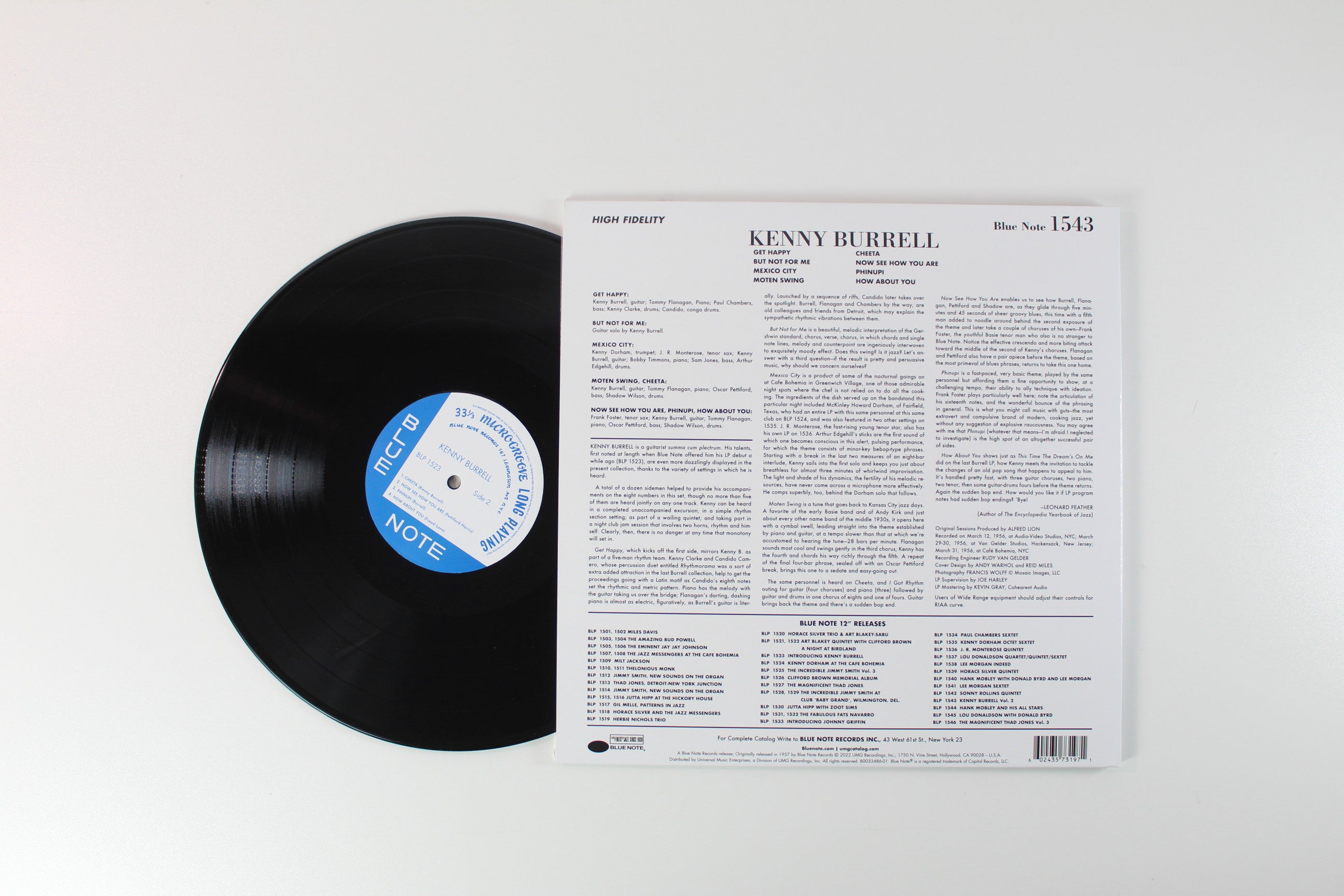 Kenny Burrell - Kenny Burrell on Blue Note Tone Poet Series Reissue