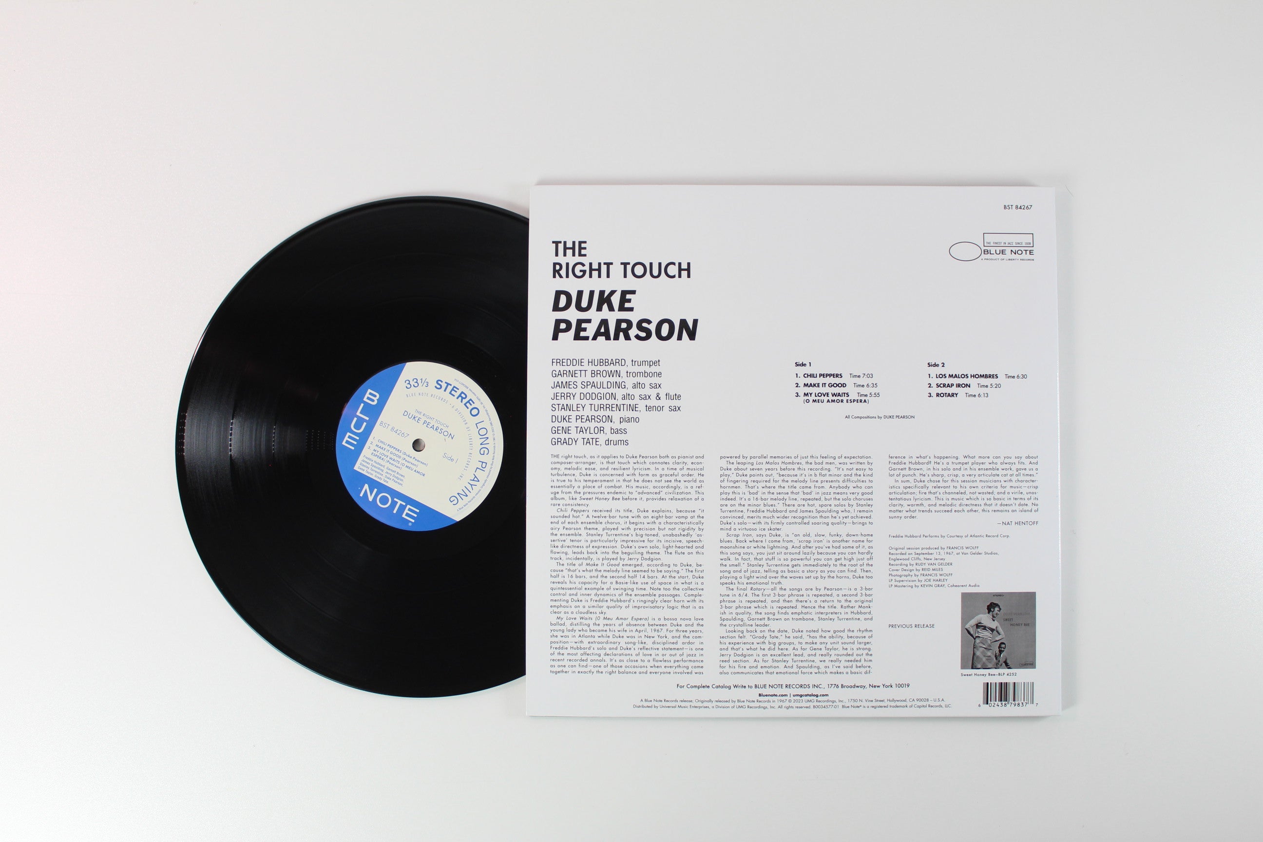 Duke Pearson - The Right Touch on Blue Note Tone Poet Series Reissue