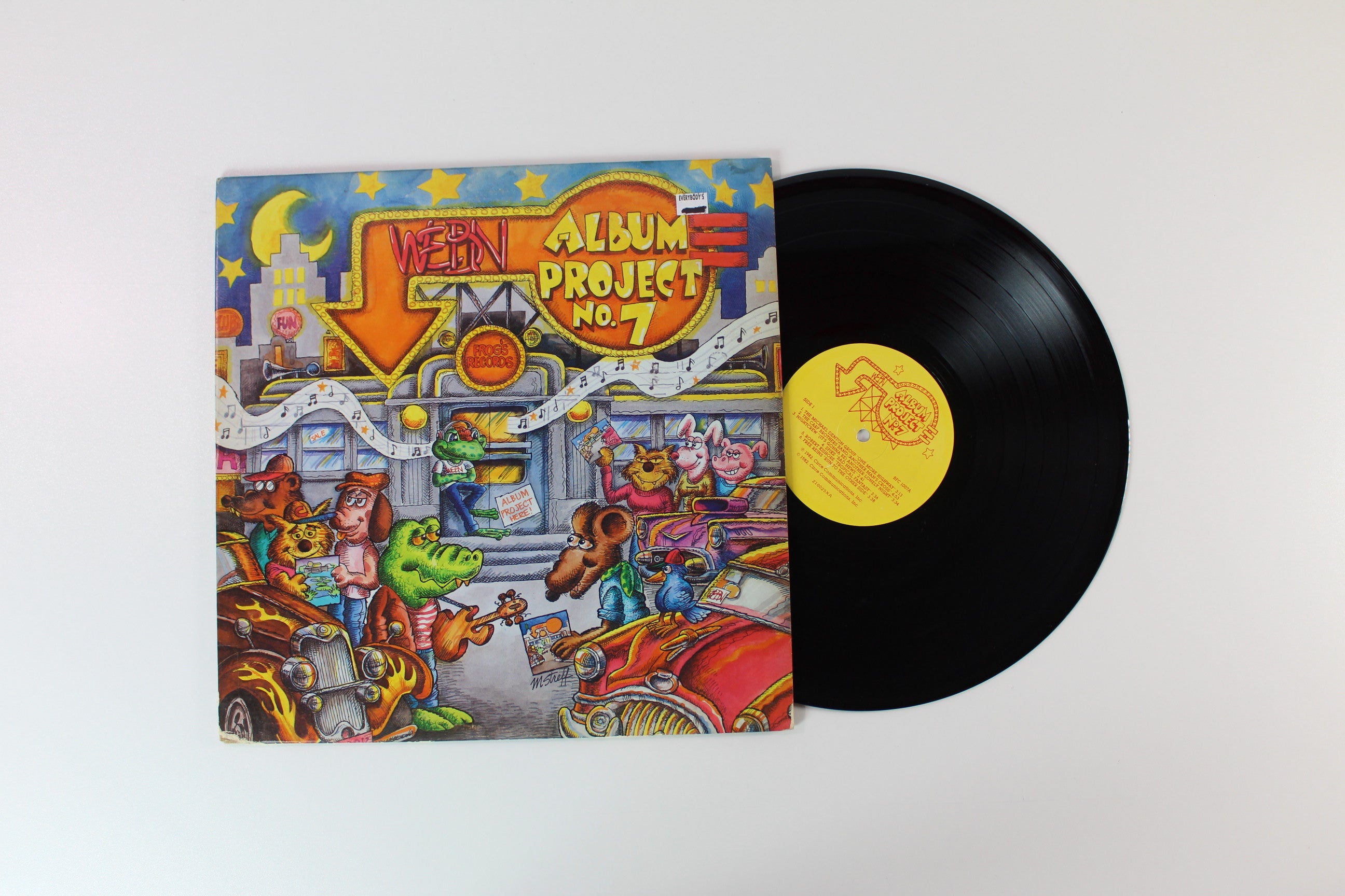 Various - WEBN Album Project No. 7 on Brute Force Cybernetics Records