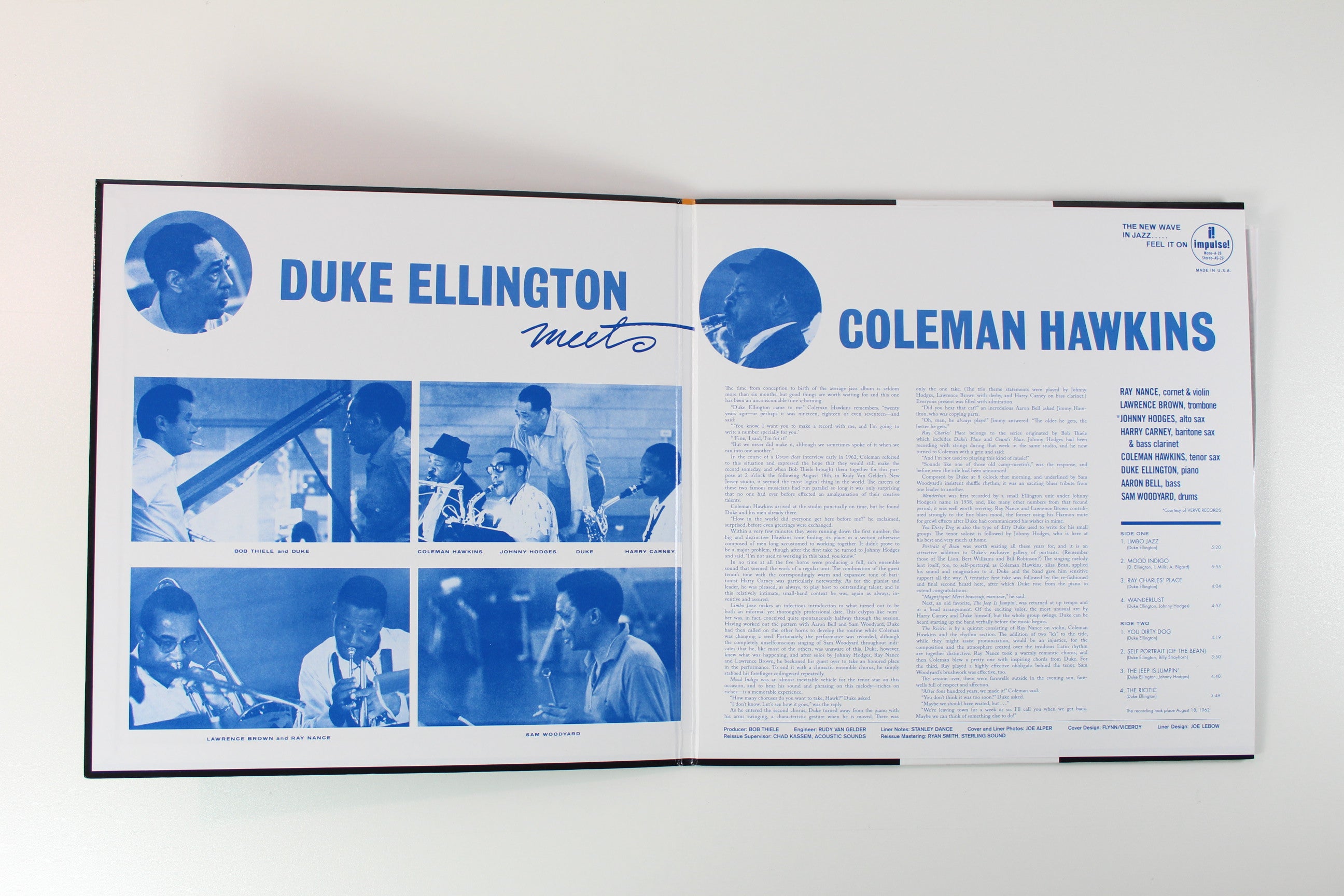 Duke Ellington, Coleman Hawkins - Duke Ellington Meets Coleman Hawkins on Impulse! Acoustic Sounds Series Reissue
