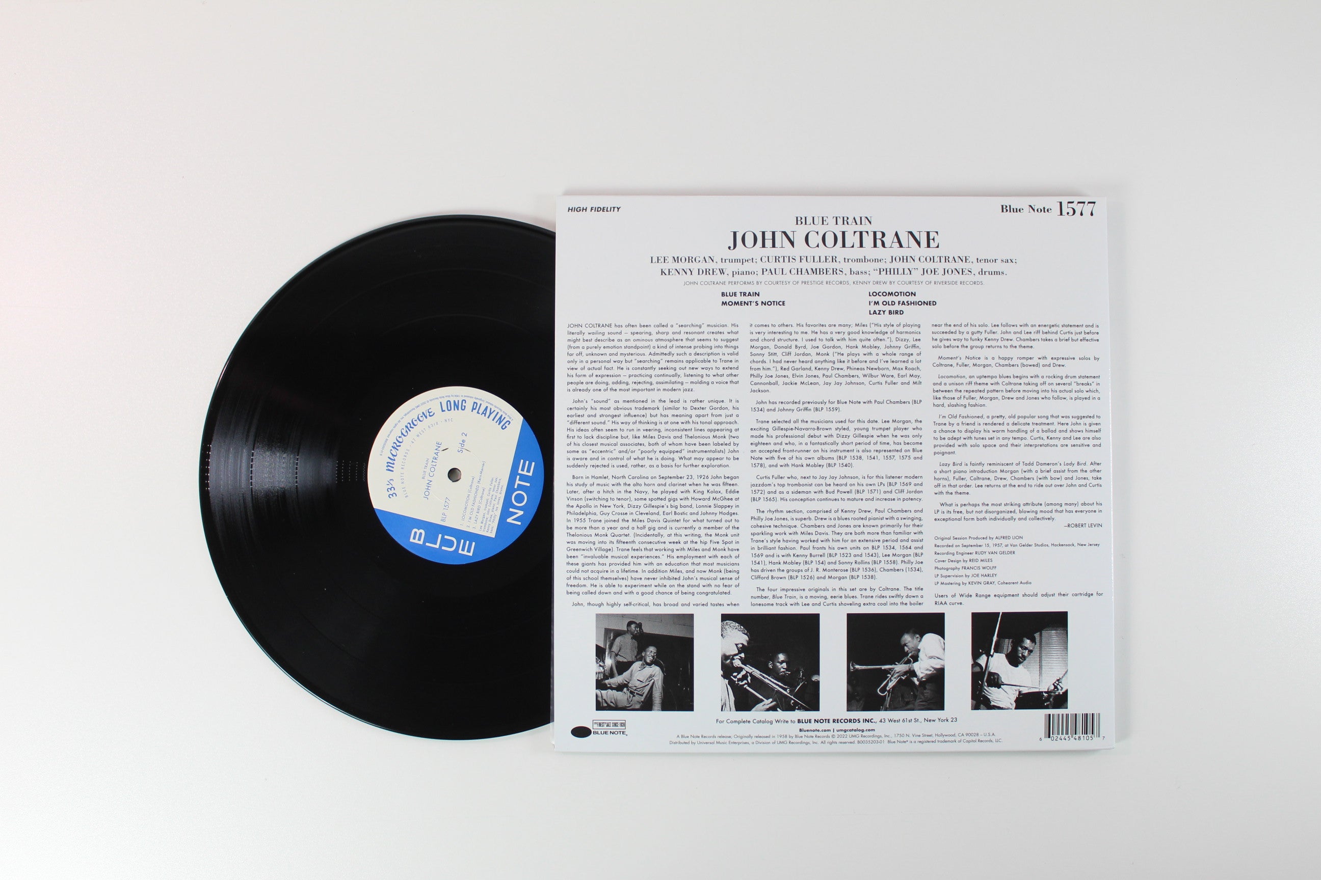 John Coltrane - Blue Train Reissue on Blue Note Tone Poet Series