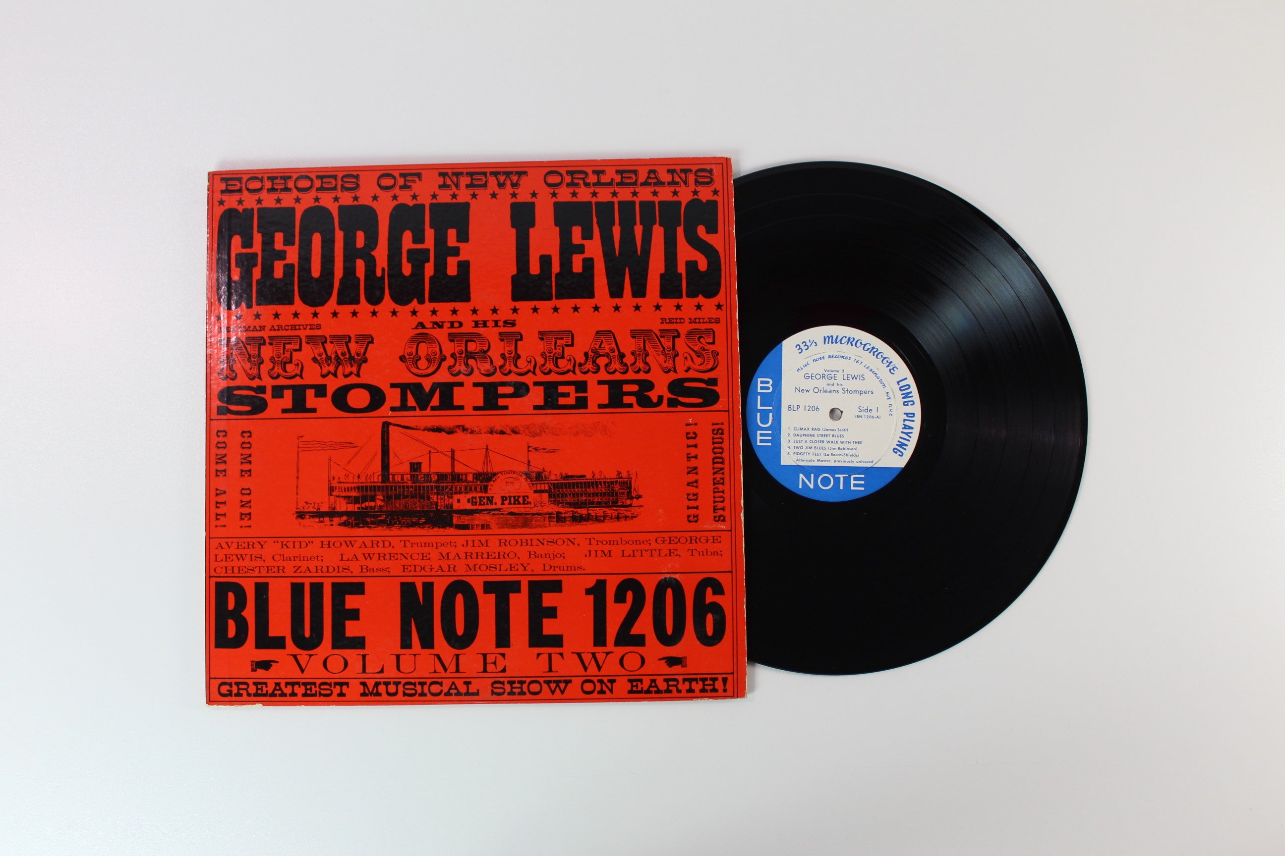 George Lewis And His New Orleans Stompers - Volume 2 on Blue Note - Lexington Ave