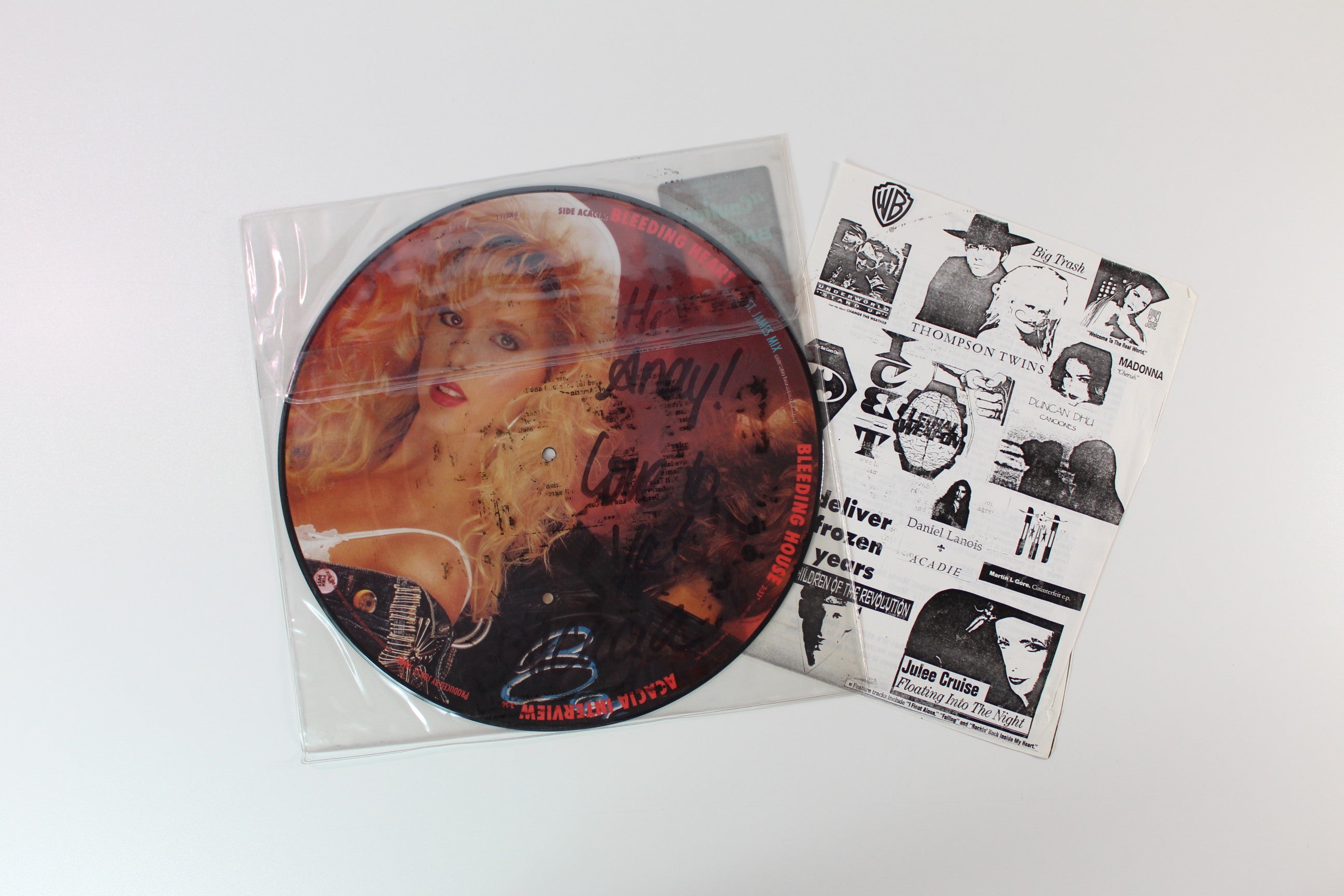Bardeux - Bleeding Heart on Synthicide Records - 12" 45 RPM Picture Disc