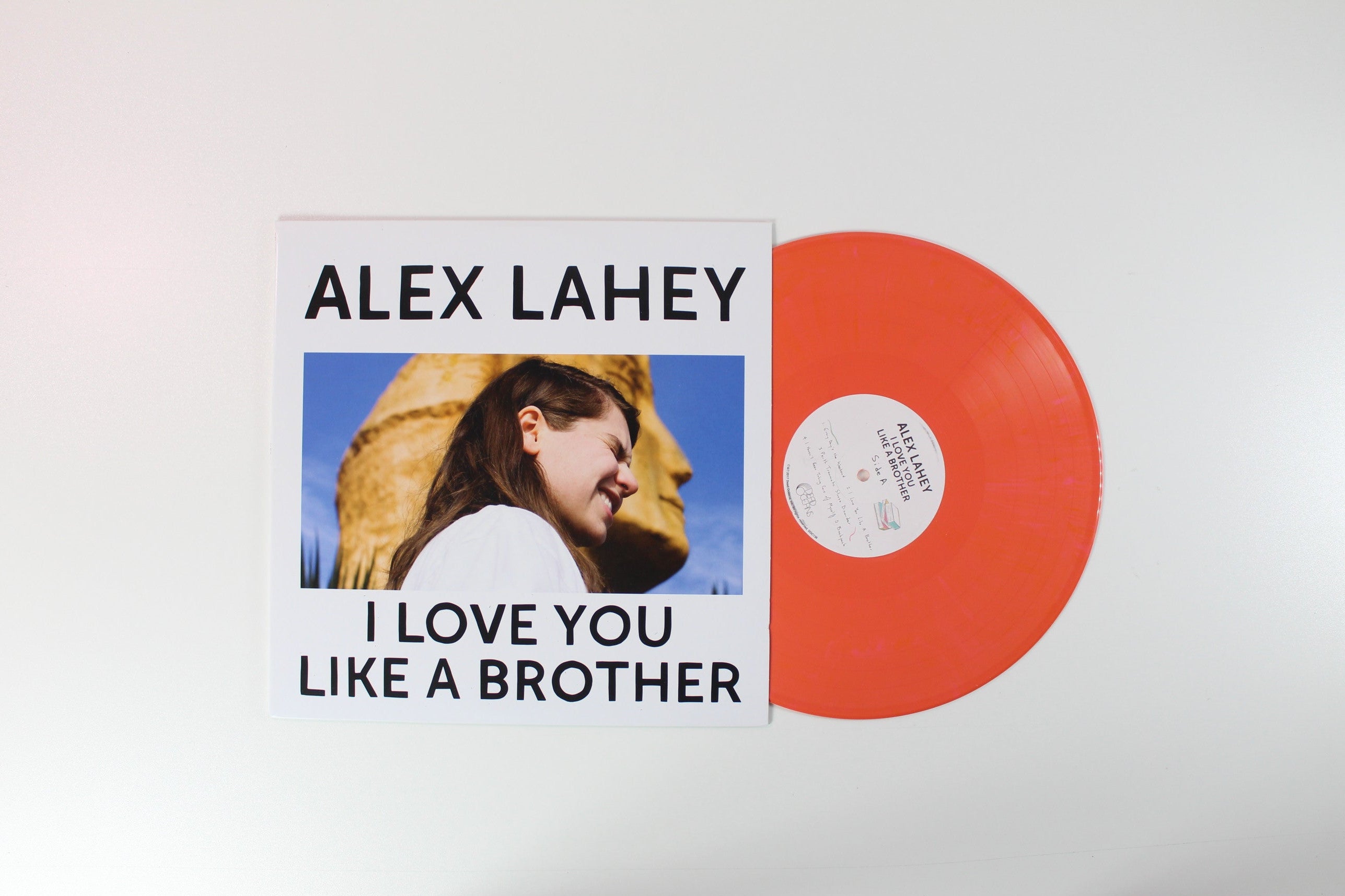 Alex Lahey - I Love You Like A Brother on Dead Oceans Ltd Peach Vinyl
