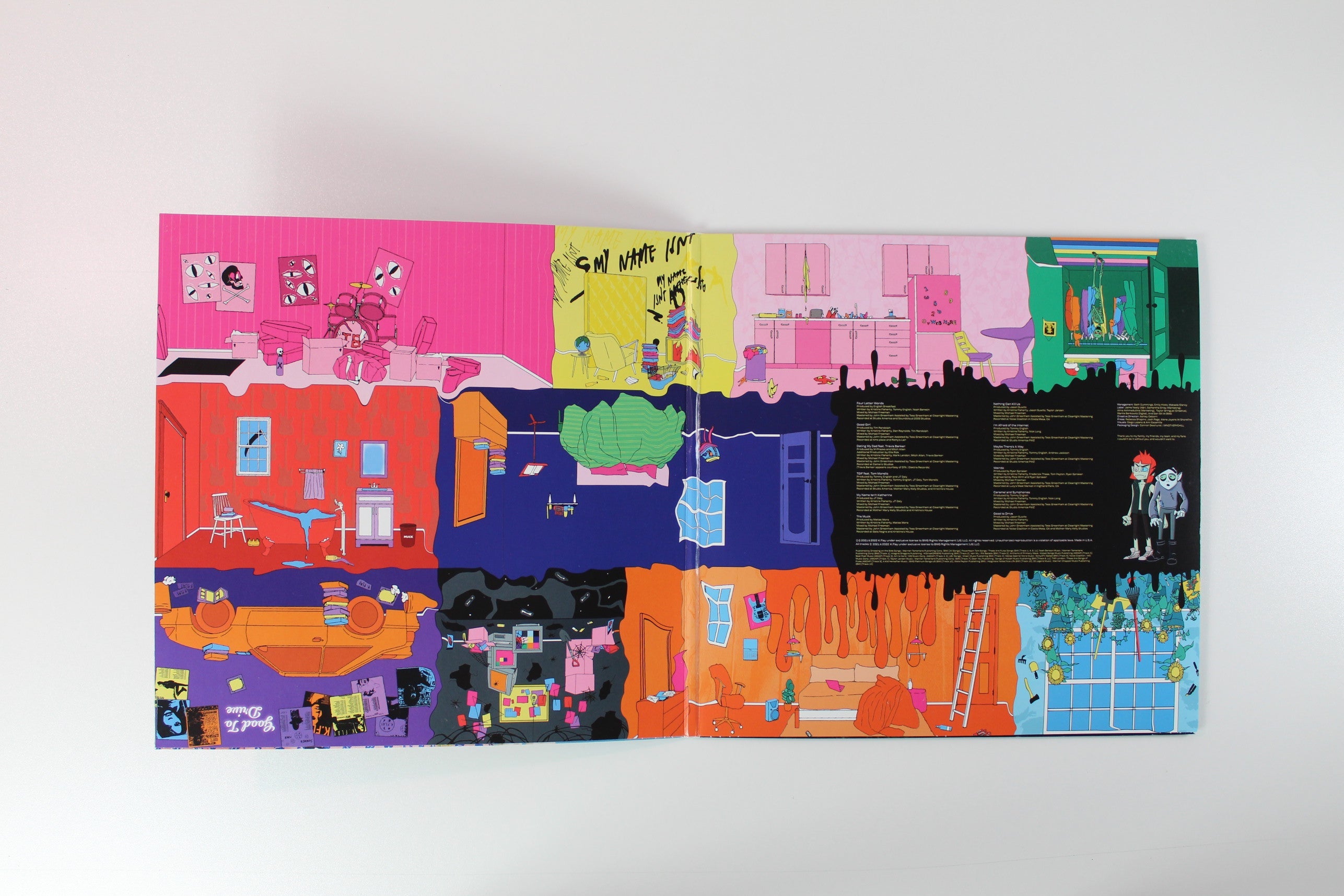 K.Flay - Inside Voices / Outside Voices on BMG Rights Management Ltd Green Translucent