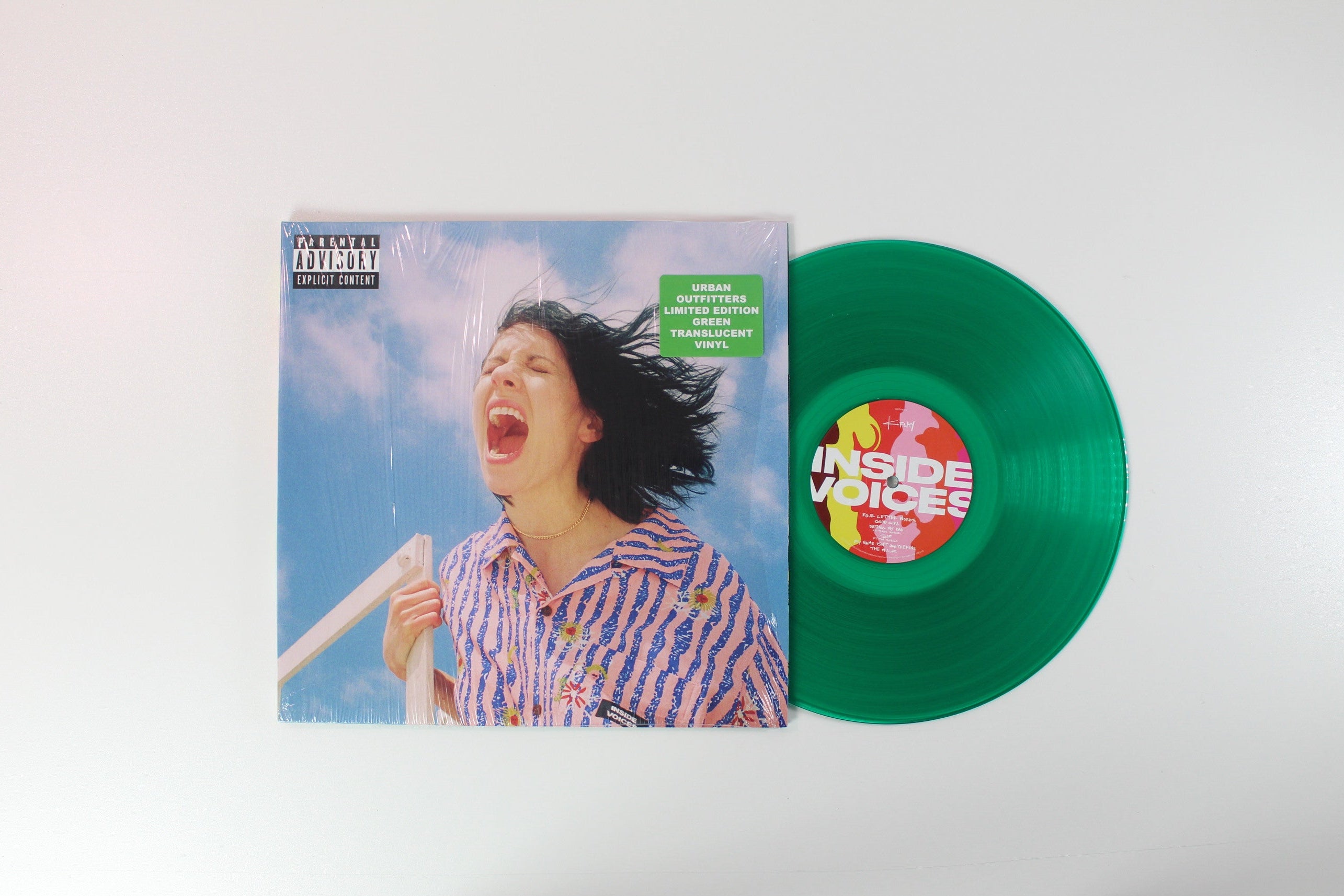 K.Flay - Inside Voices / Outside Voices on BMG Rights Management Ltd Green Translucent