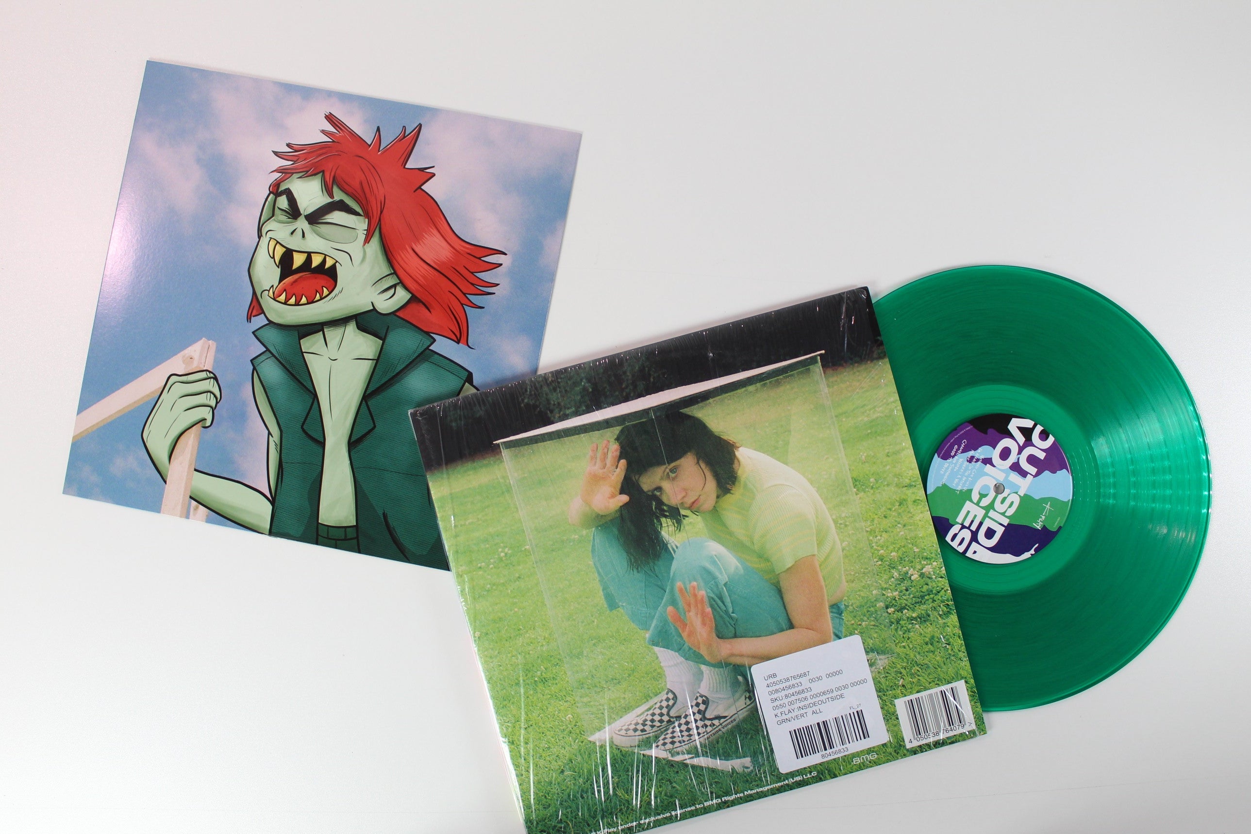 K.Flay - Inside Voices / Outside Voices on BMG Rights Management Ltd Green Translucent