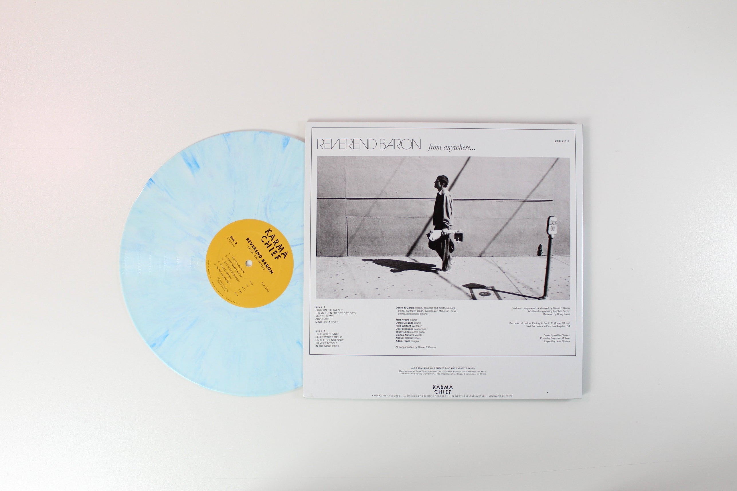 Reverend Baron - From Anywhere on Colemine Ltd Blue