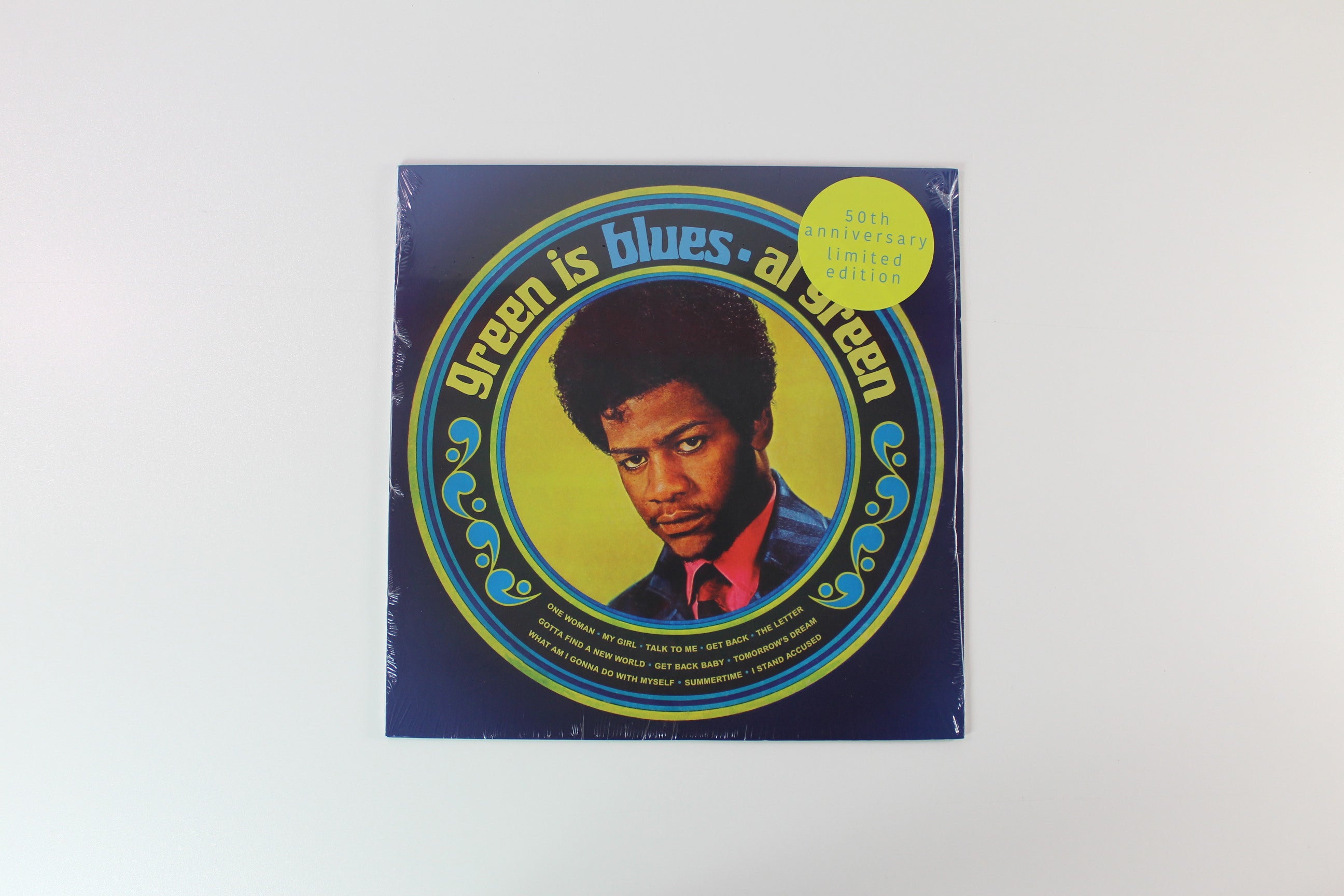 Al Green - Green Is Blues on Fat Possum Records - Green/Blue Vinyl - Sealed
