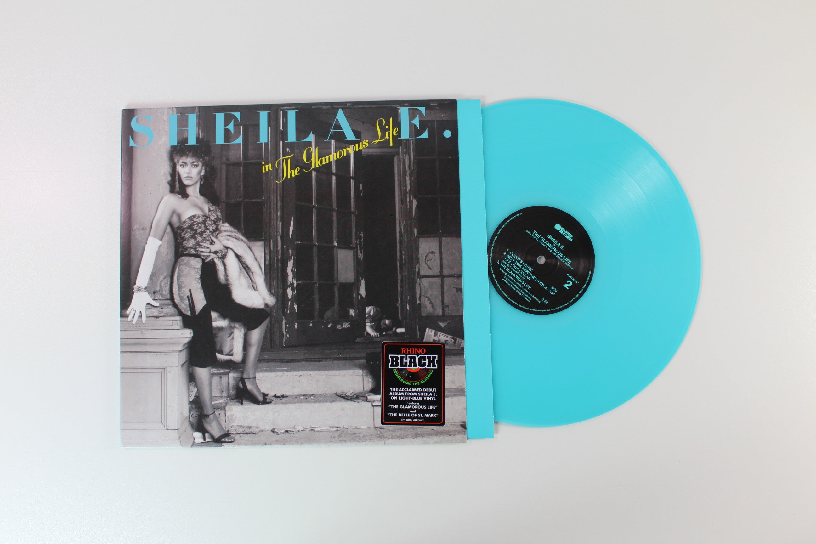 Sheila E. - In The Glamorous Life on Warner Records - Blue Vinyl