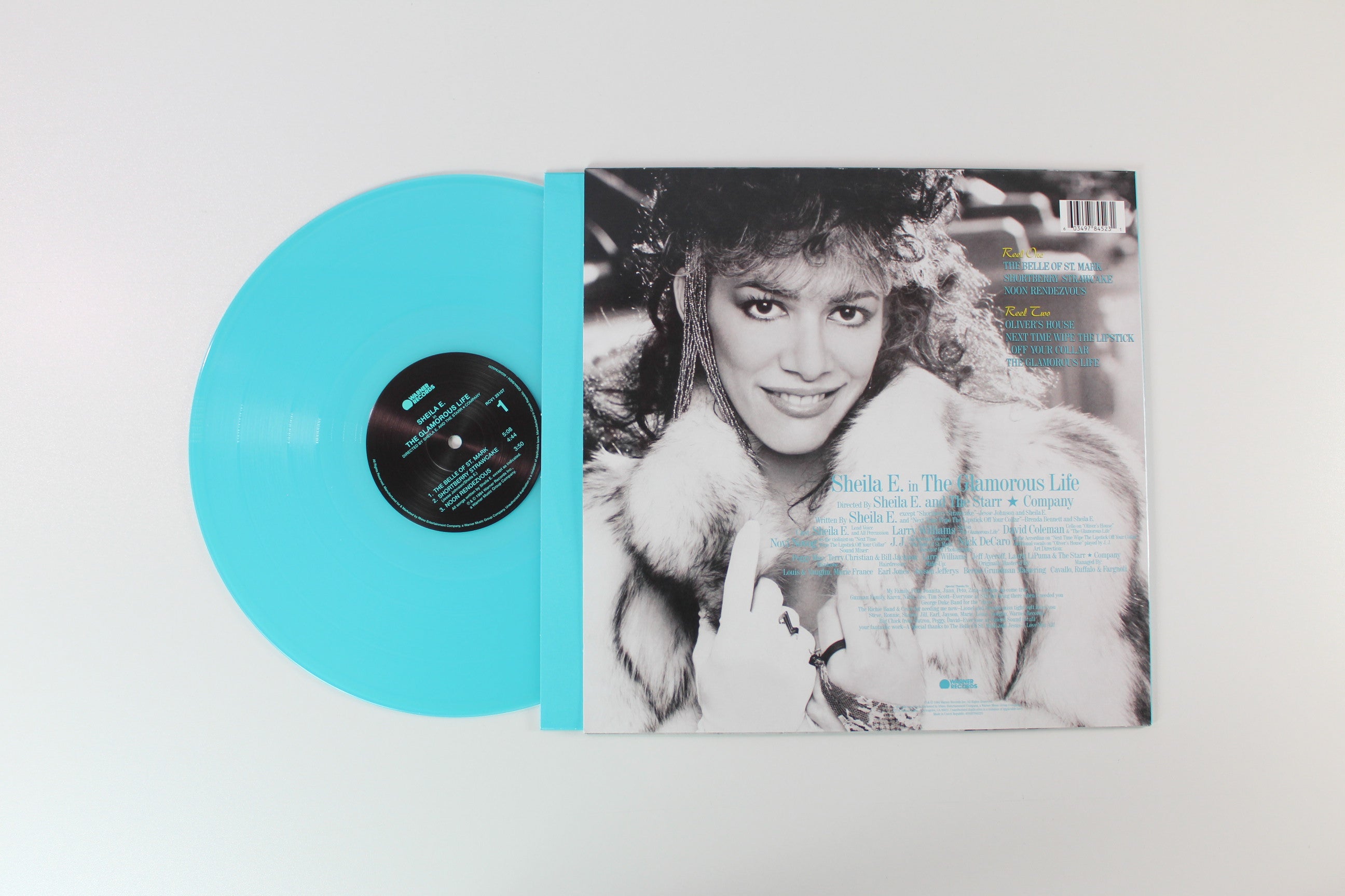 Sheila E. - In The Glamorous Life on Warner Records - Blue Vinyl