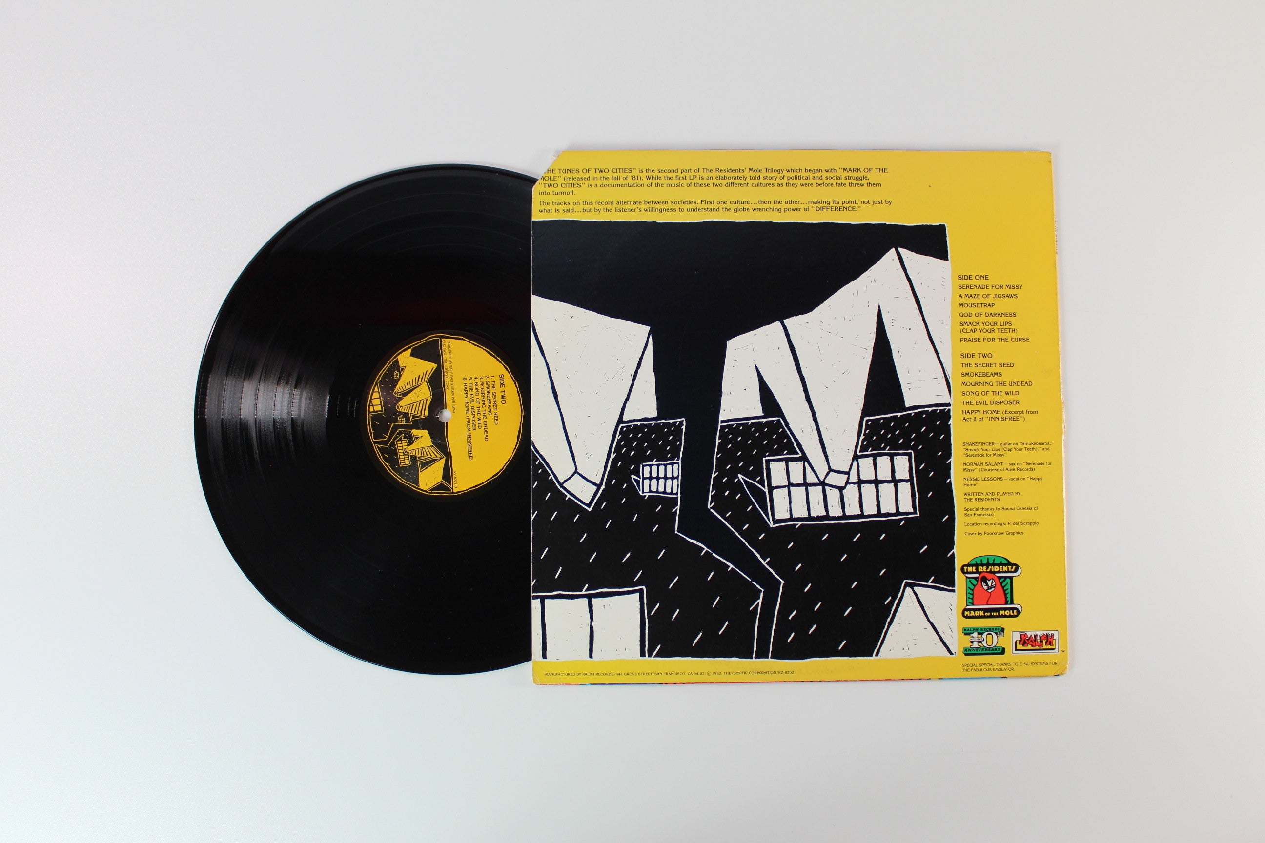 The Residents - The Tunes Of Two Cities on Ralph Records