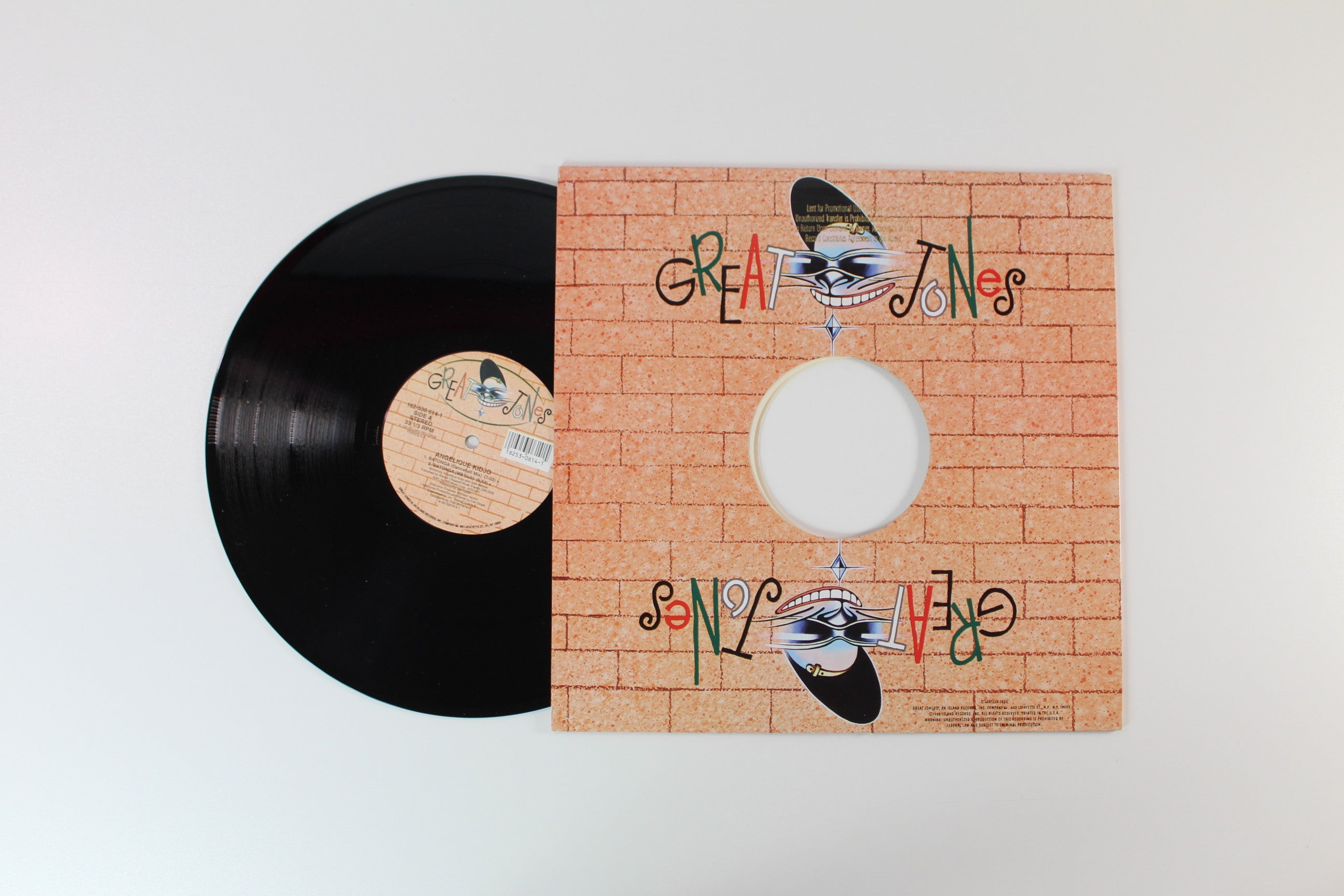 Angélique Kidjo - Batonga on Great Jones - 12" Single