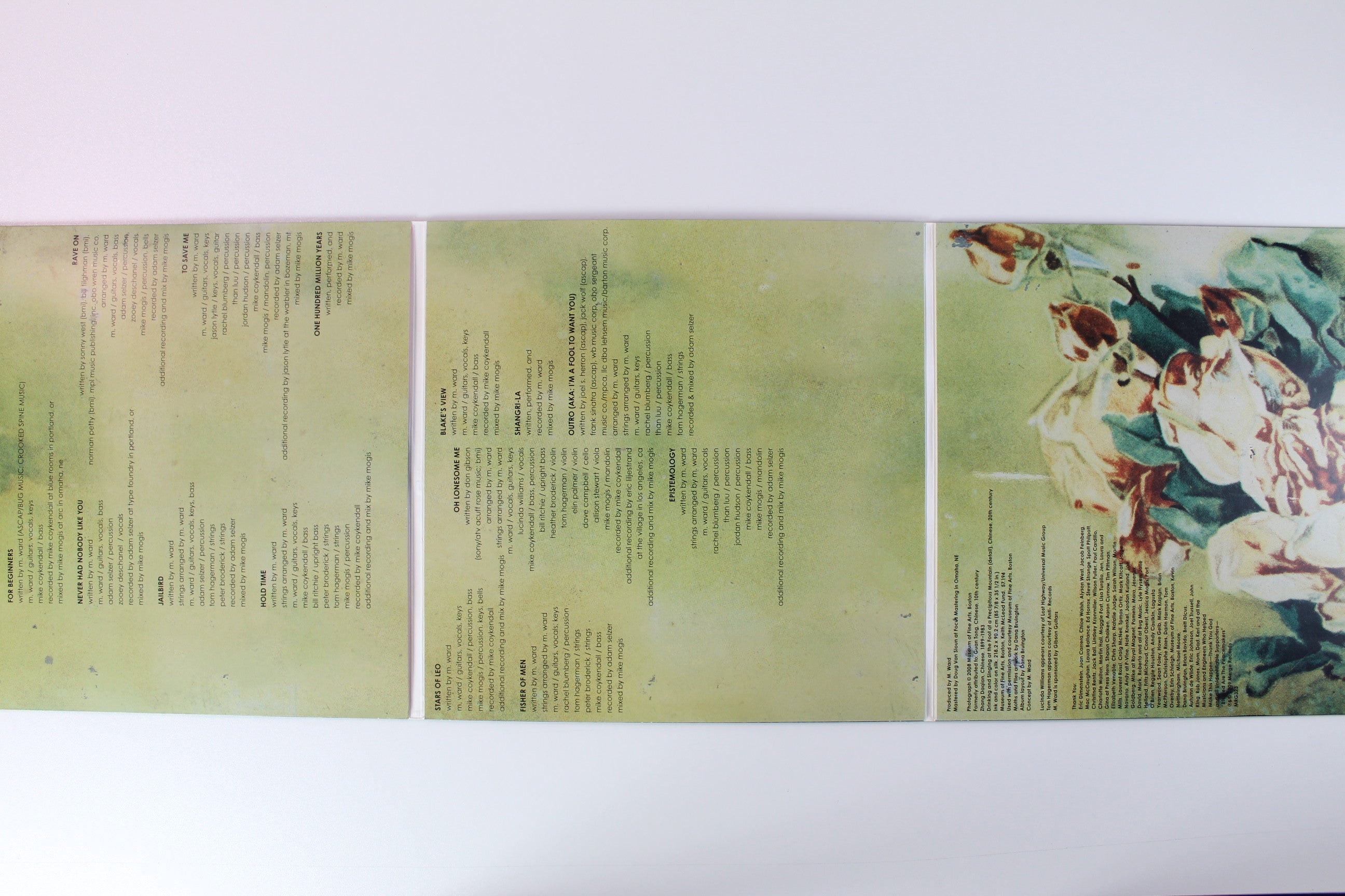 M. Ward - Hold Time on Merge 180 Gram