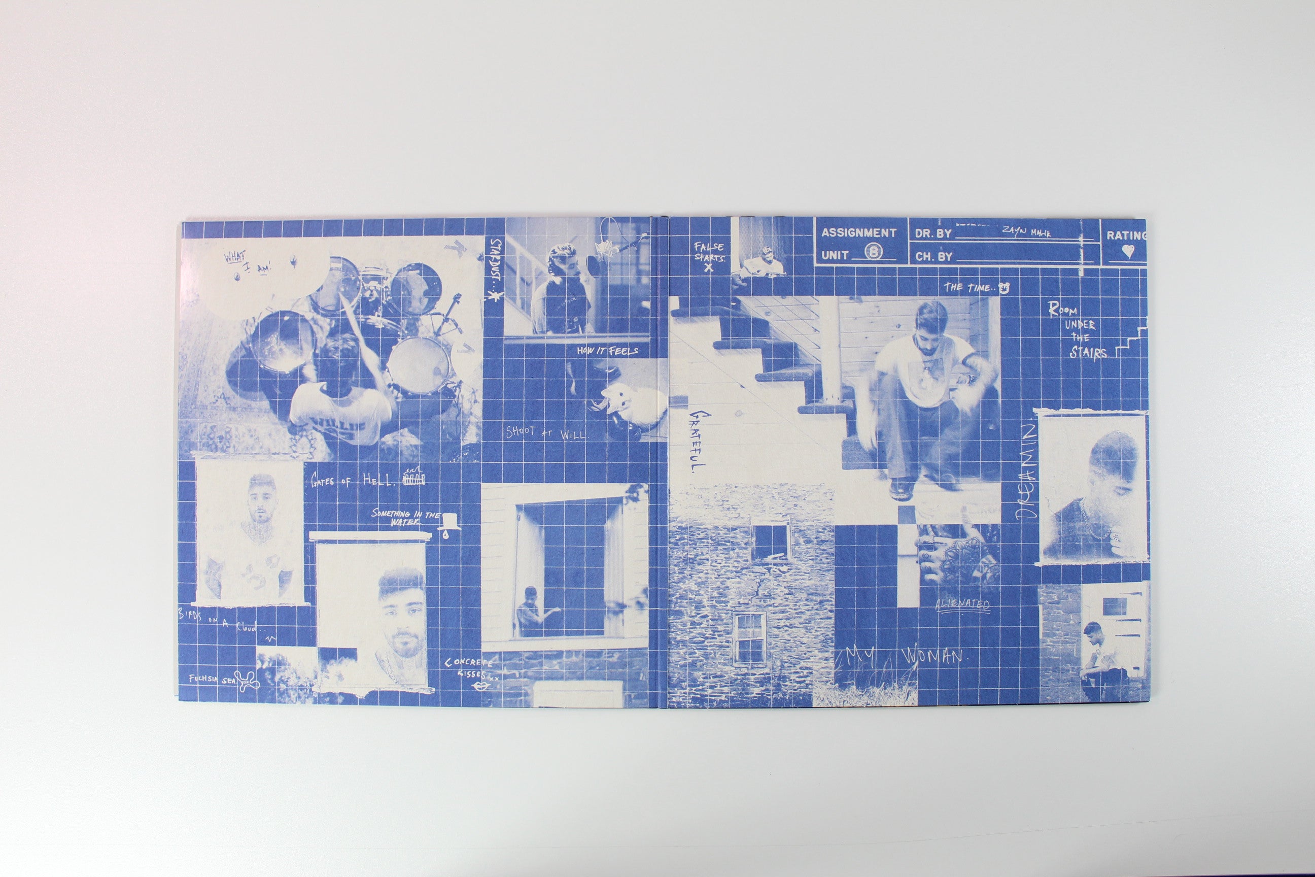 ZAYN - Room Under The Stairs on Republic Target Exclusive Blue Smoke Alternate Cover